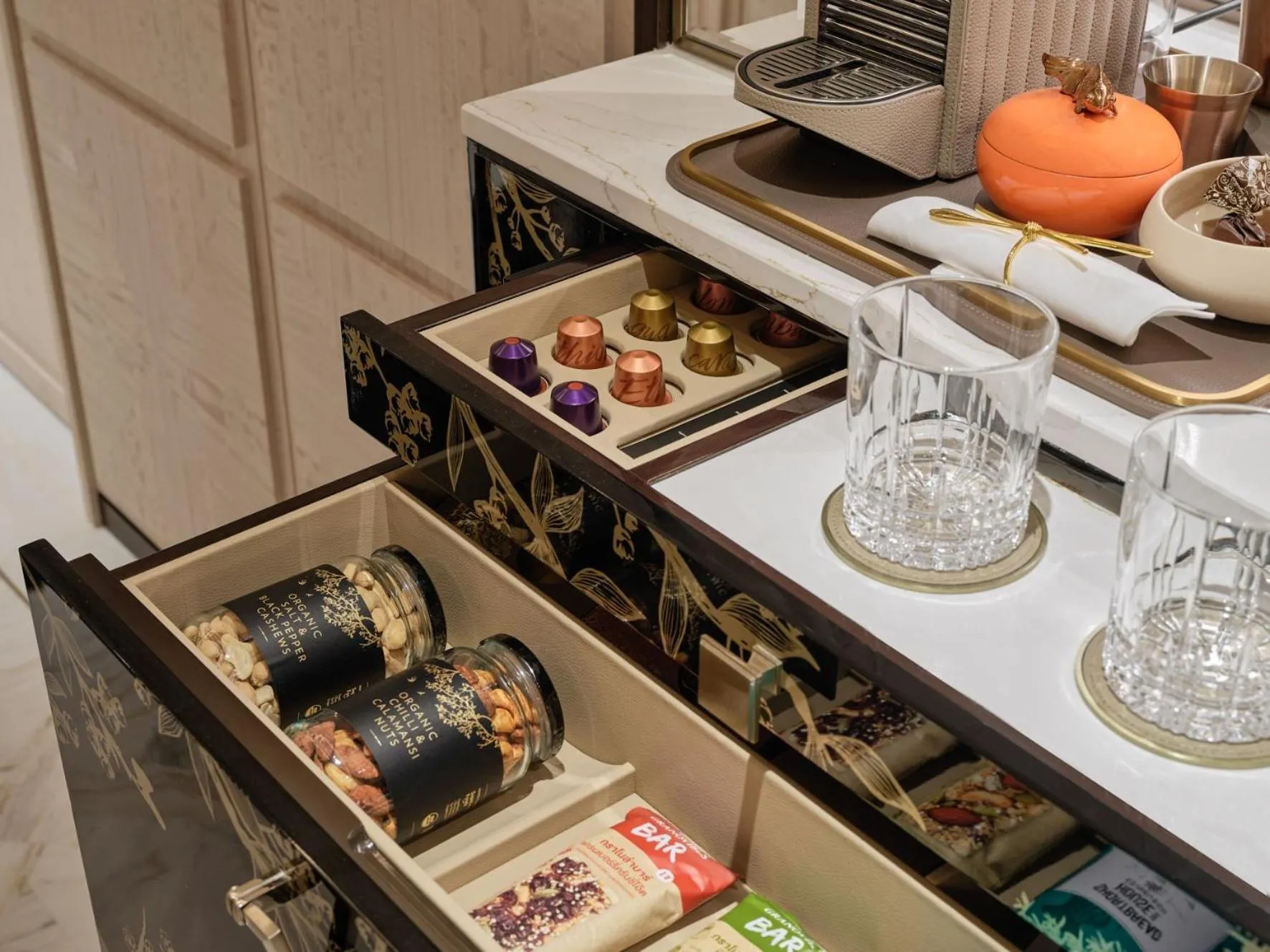 minibar in Marina Bay Sands