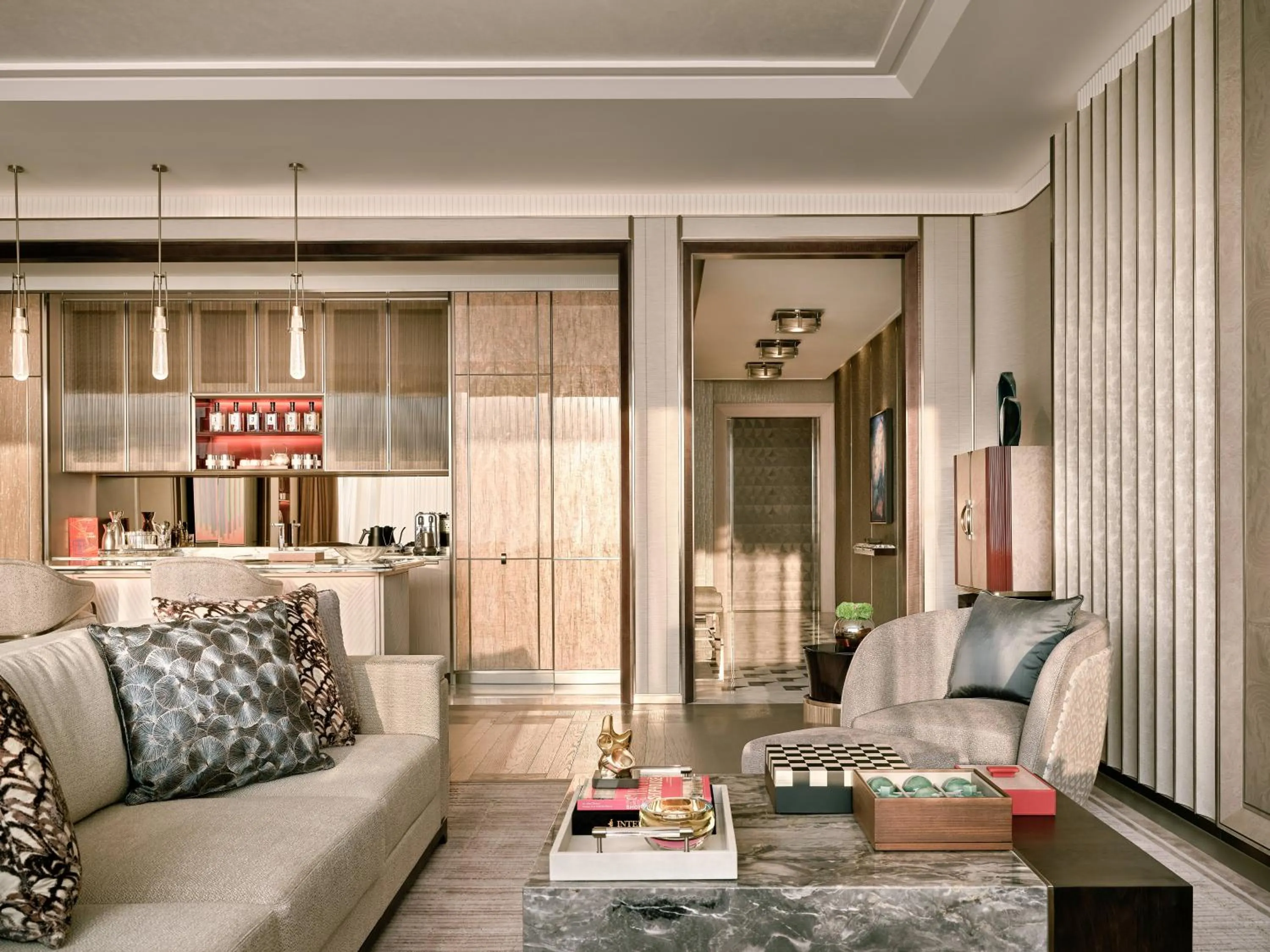 Living room in Marina Bay Sands