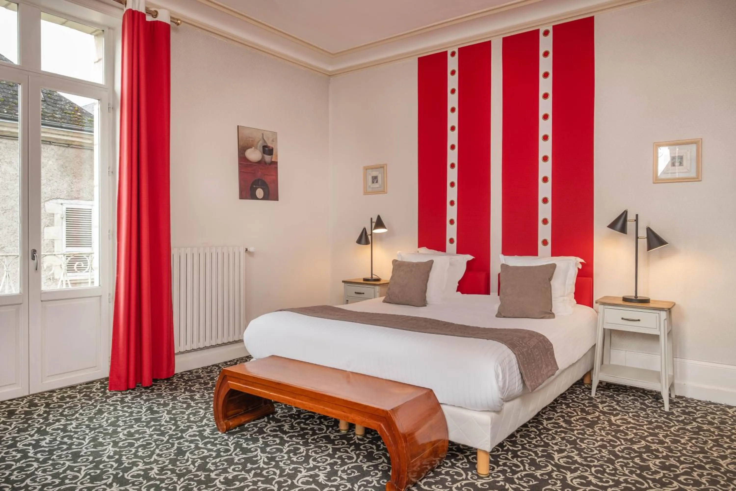 Bedroom, Bed in Le Pavillon des Lys - Hôtel Particulier