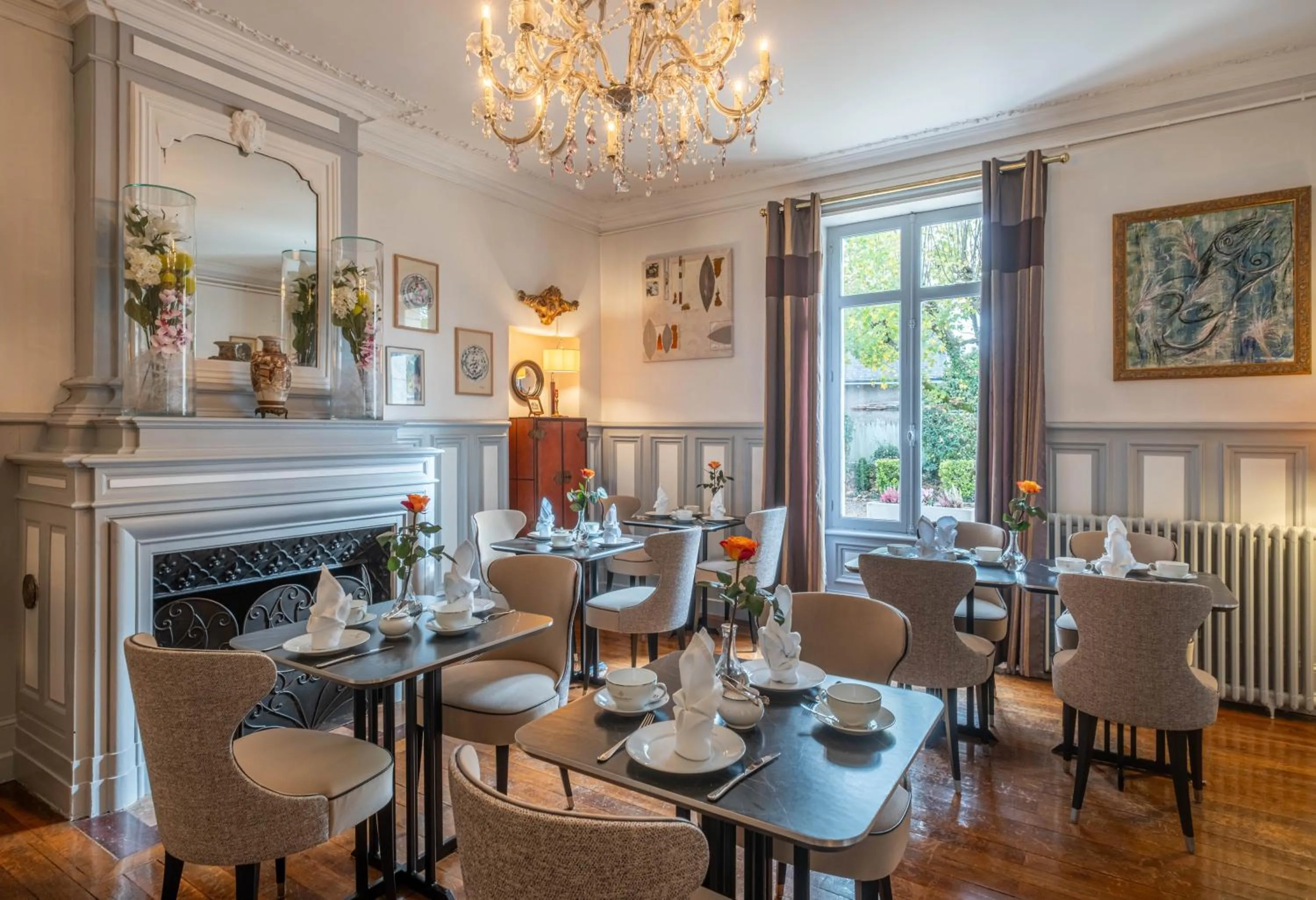Living room in Le Pavillon des Lys - Hôtel Particulier