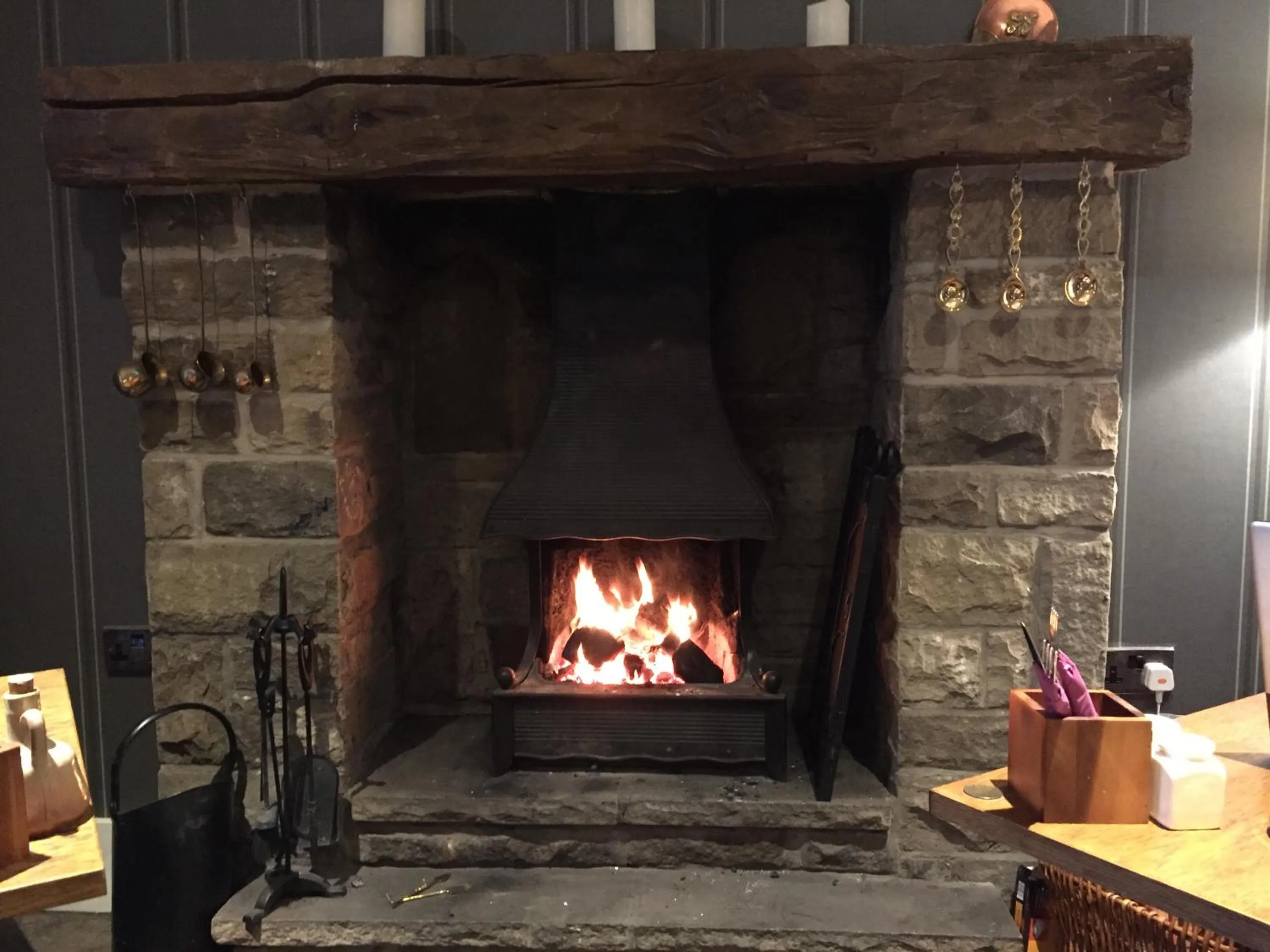 Decorative detail in The Sycamore Inn