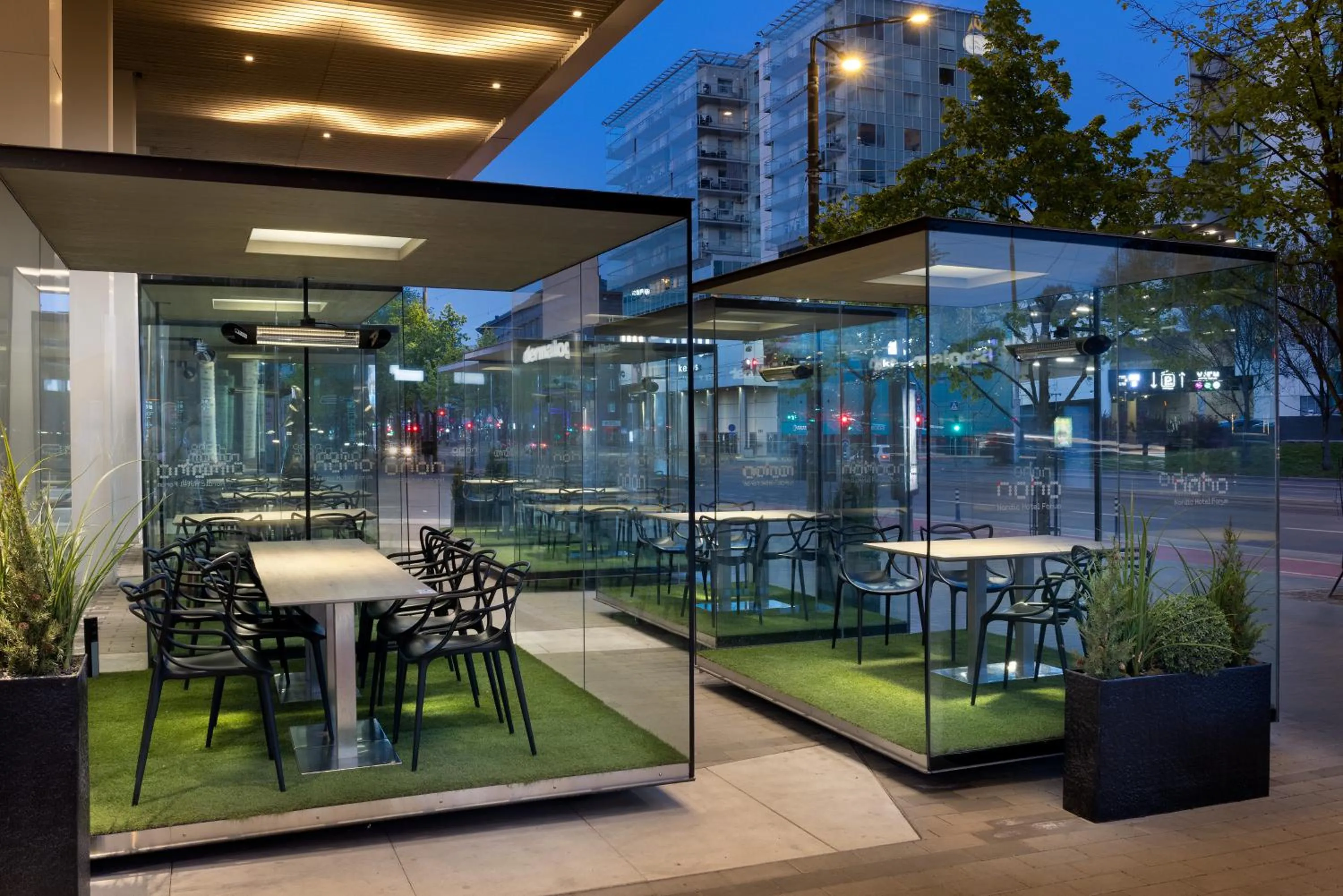 Balcony/Terrace in Nordic Hotel Forum