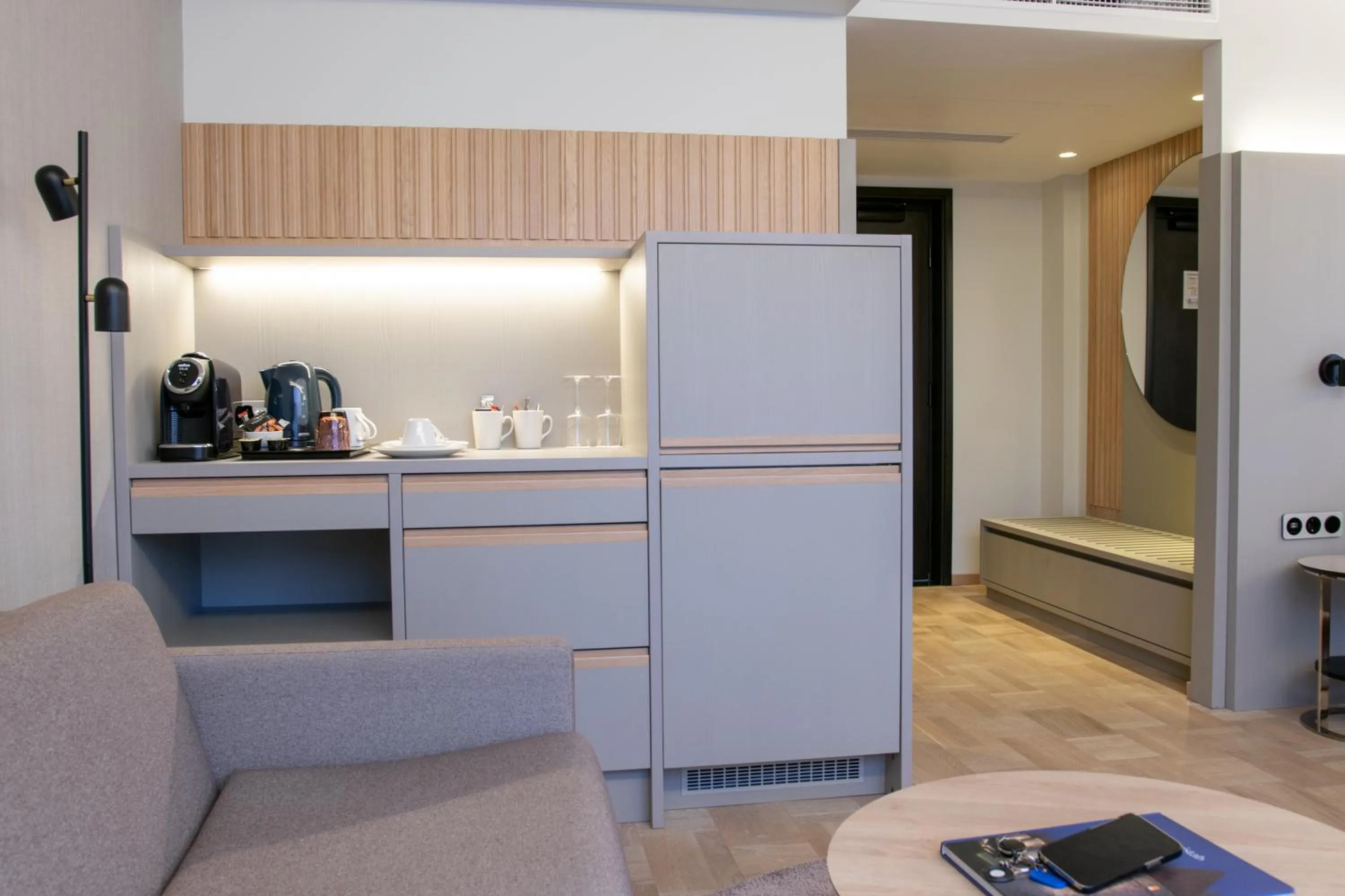 Kitchen or kitchenette in Nordic Hotel Forum