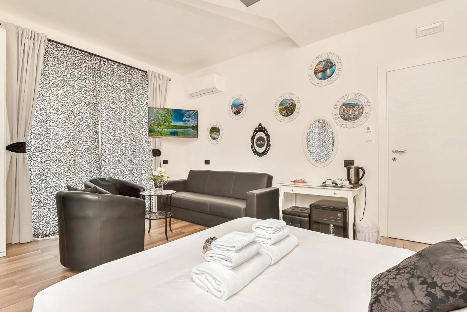 Photo of the whole room, Bed in My way