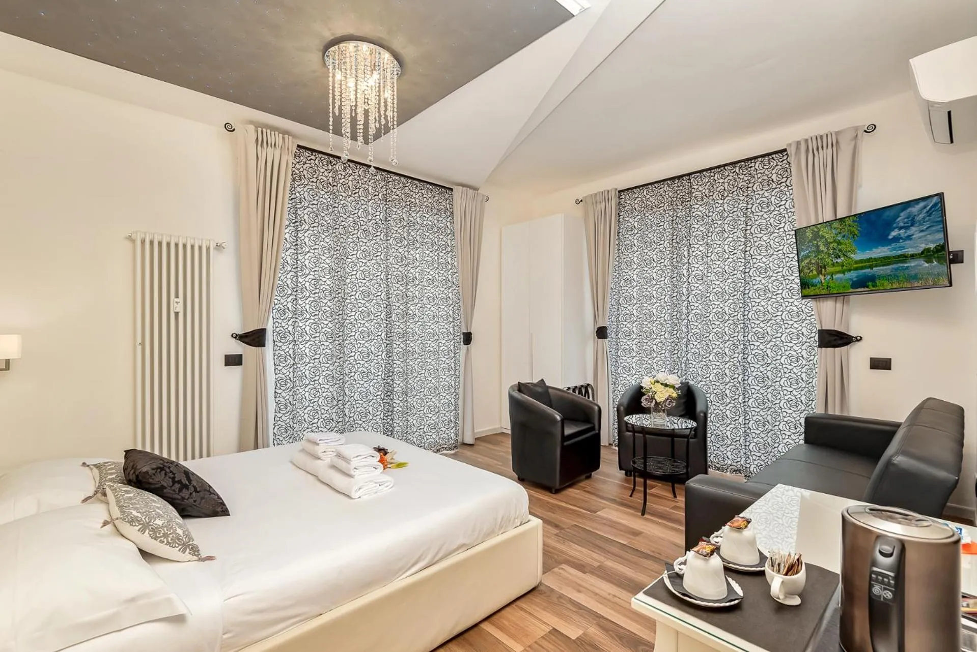 Photo of the whole room, Bed in My way