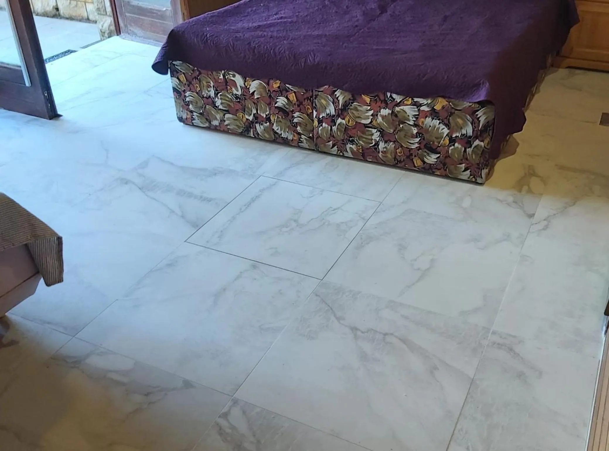 Bedroom in Big Terrace Apartment