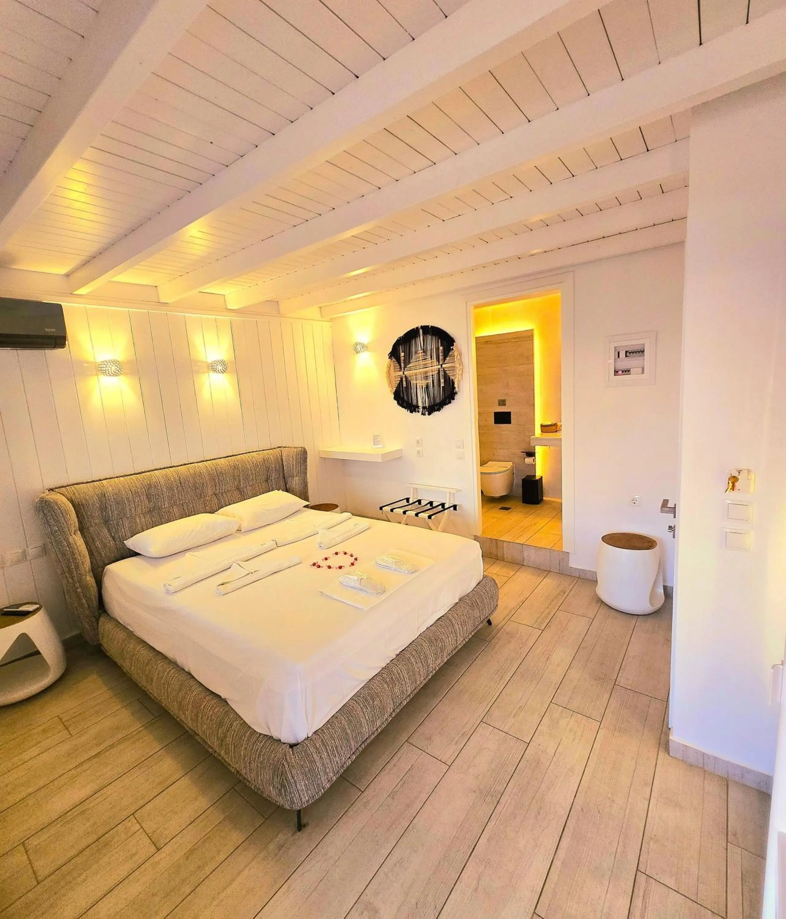 Bed in Aphrodite Boutique Hotel