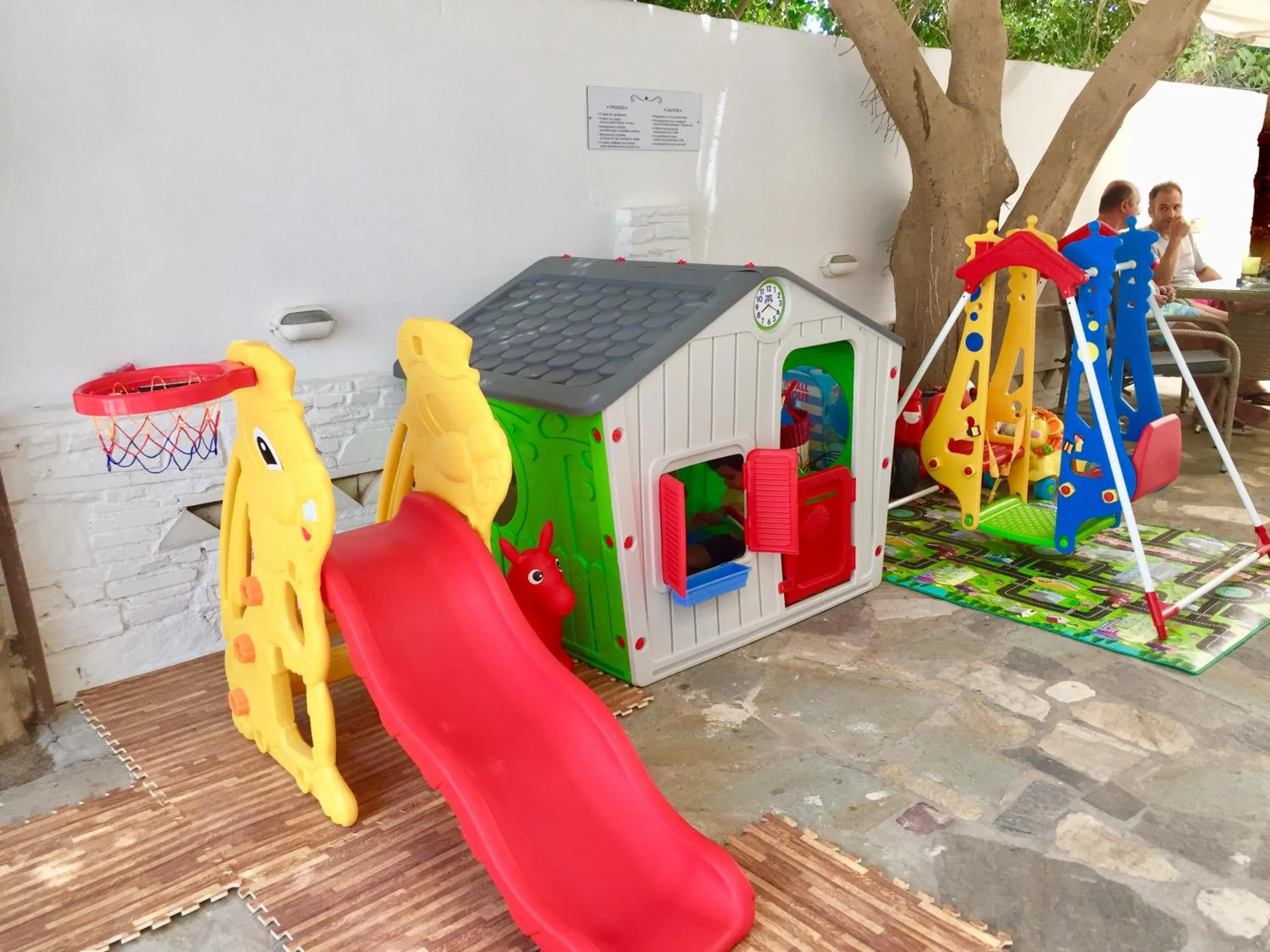 Children play ground in Aphrodite Boutique Hotel