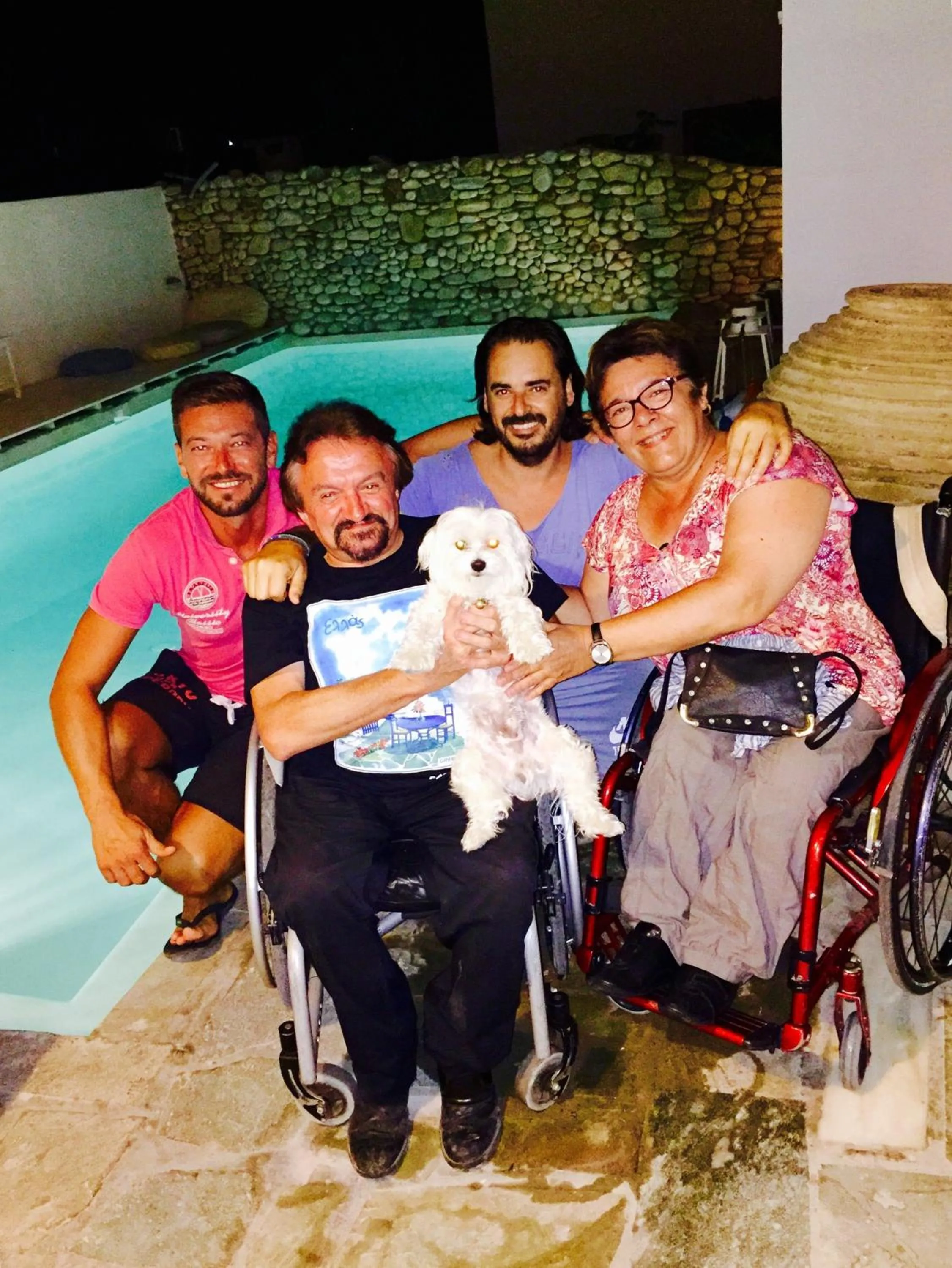 People in Aphrodite Boutique Hotel