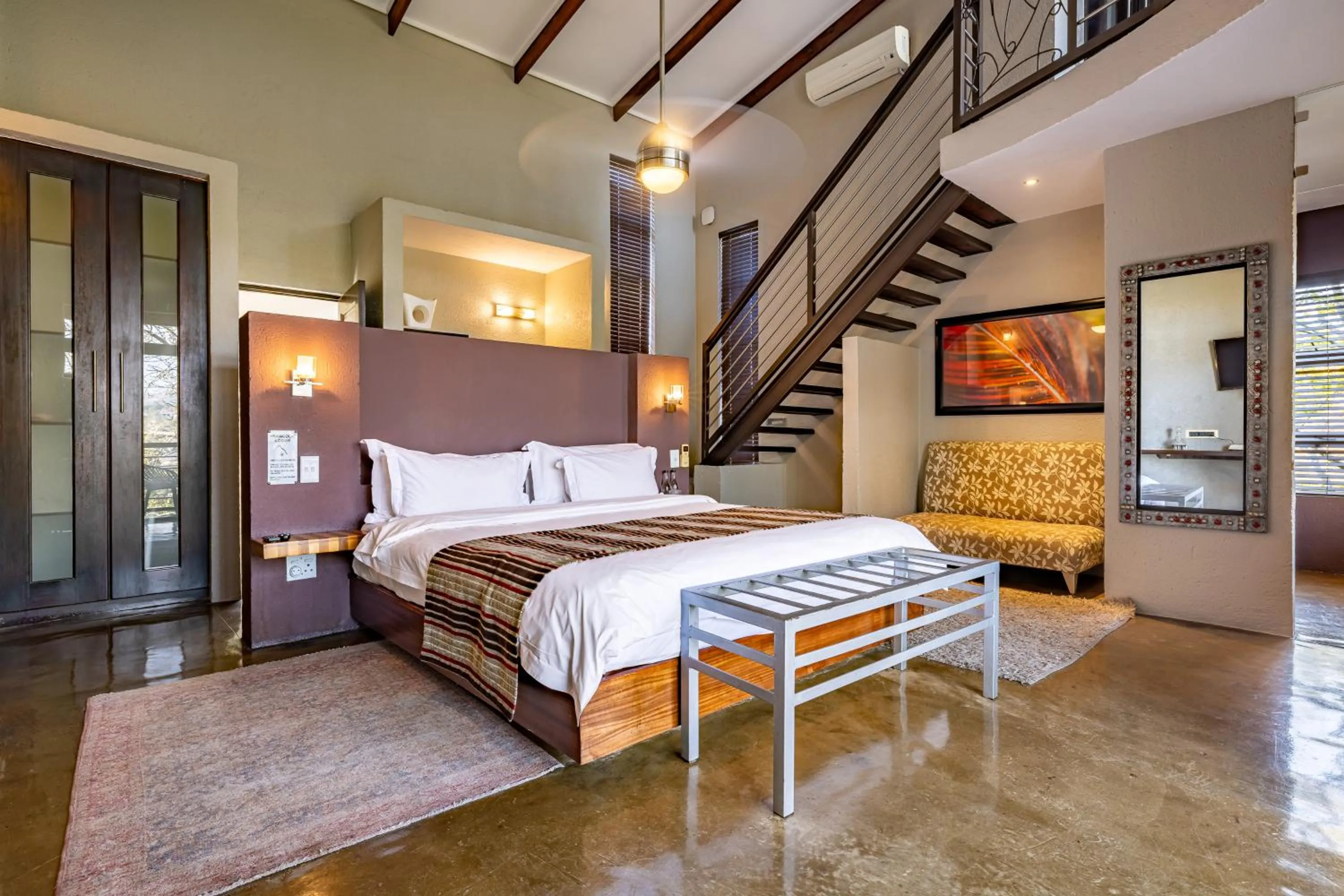 Bed in Francolin Lodge