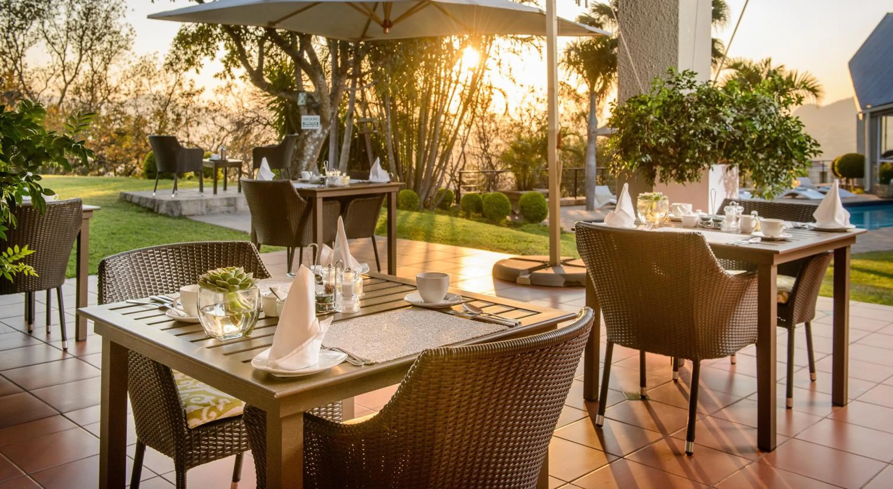 Food and drinks in Francolin Lodge