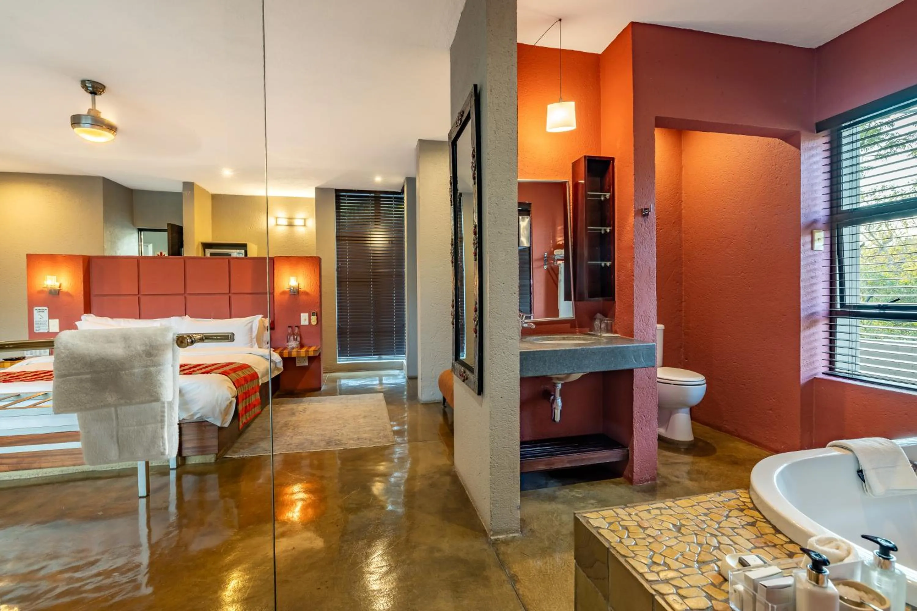 Bed in Francolin Lodge