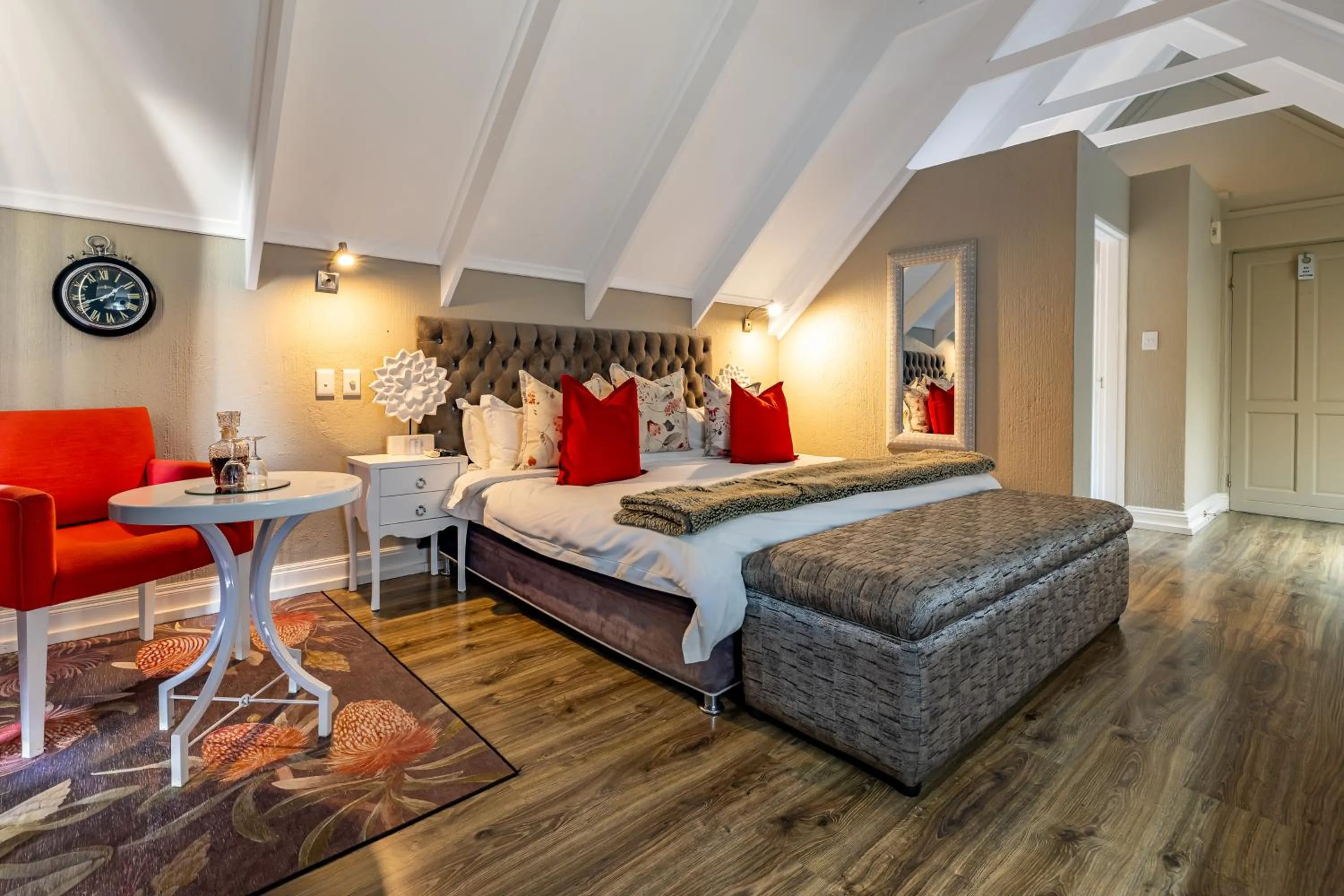 Bed in Loerie's Call Guesthouse