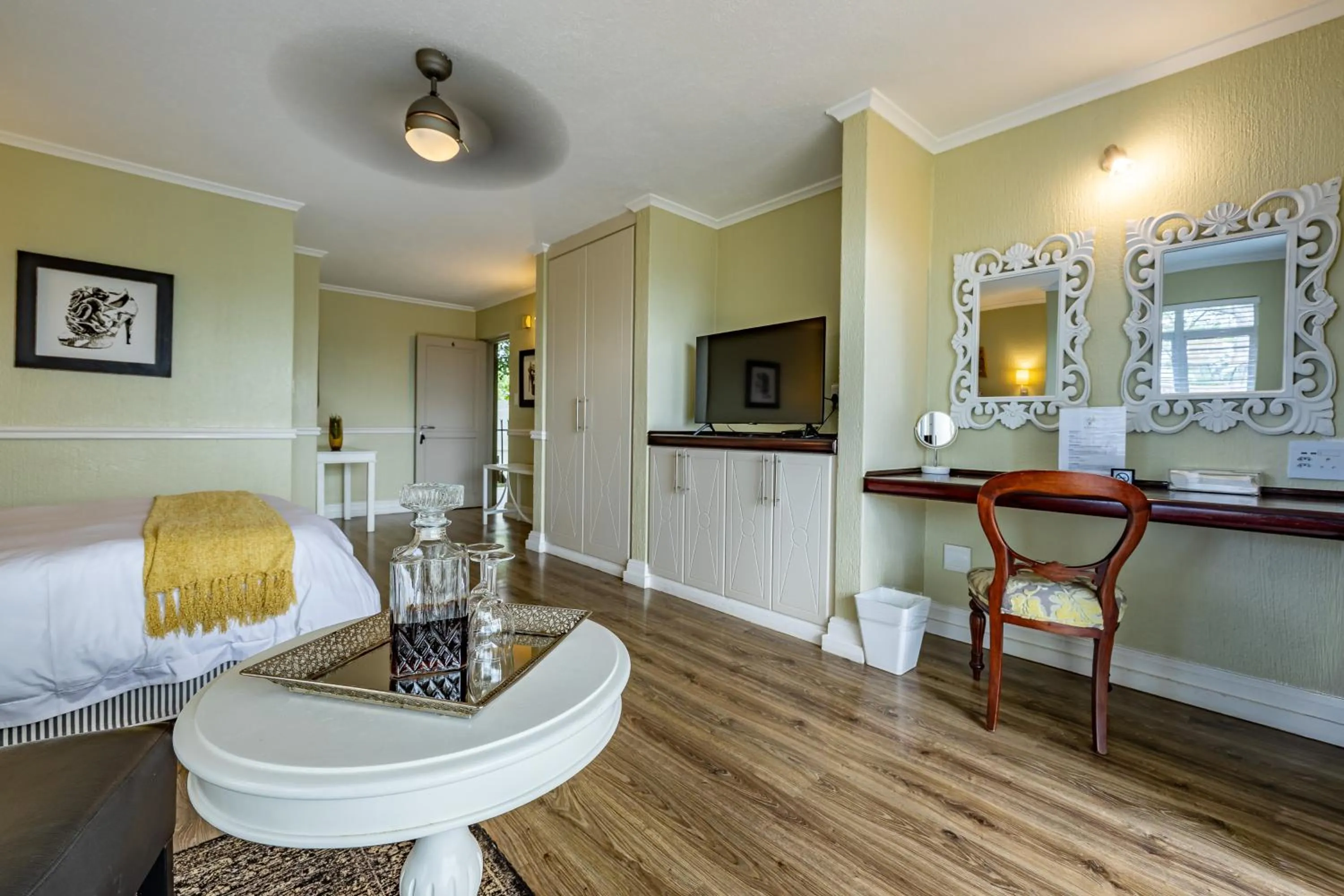 Bed in Loerie's Call Guesthouse