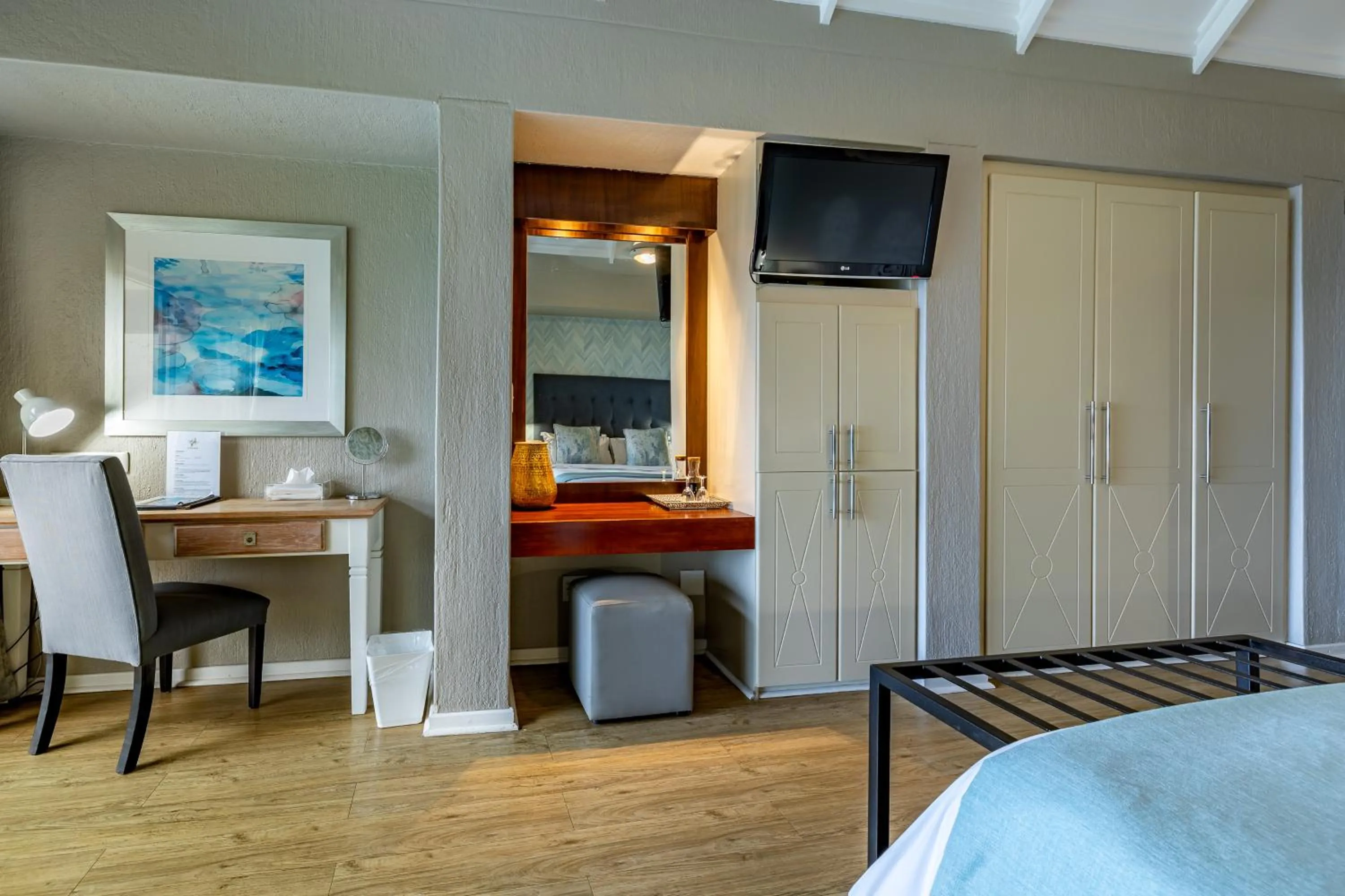 Bed in Loerie's Call Guesthouse