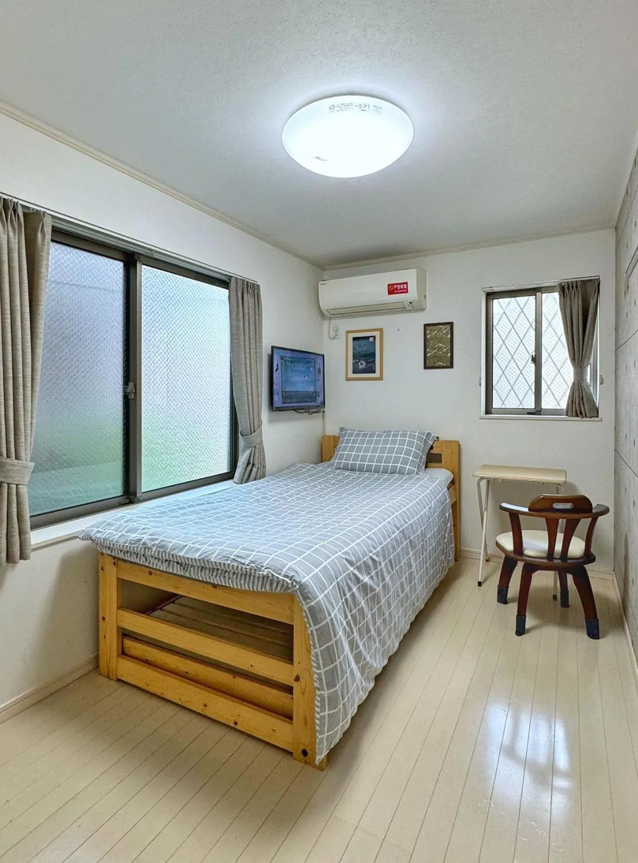 Bed in Sakura Asakusa Private Apartment