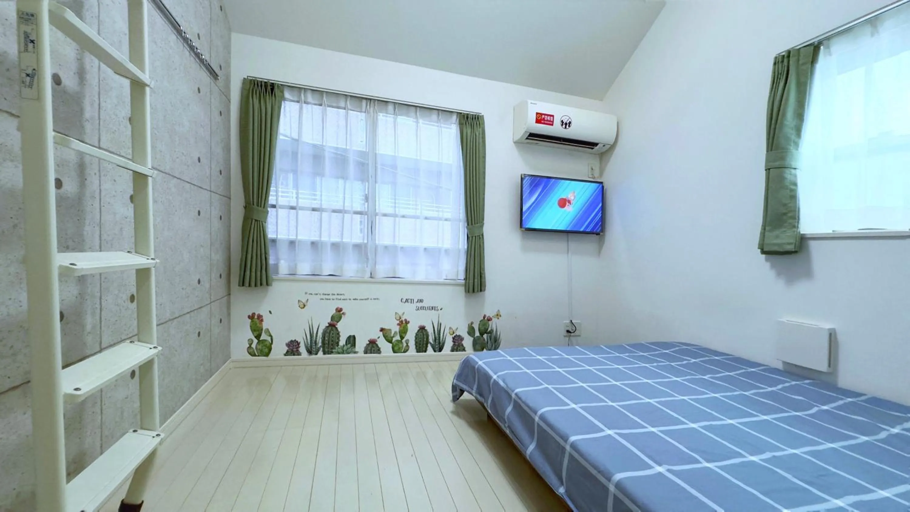 Bed in Sakura Asakusa Private Apartment