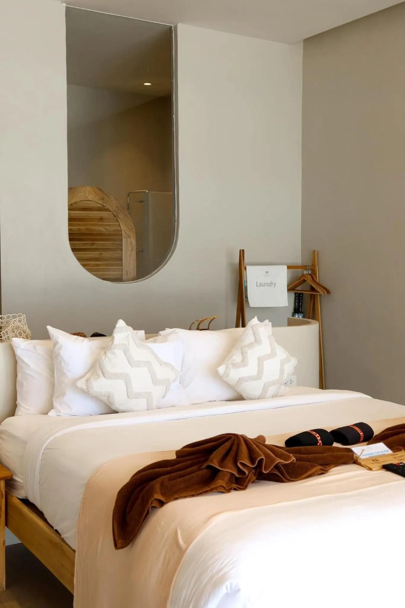 Bed in Siam Beach Resort Koh Kood