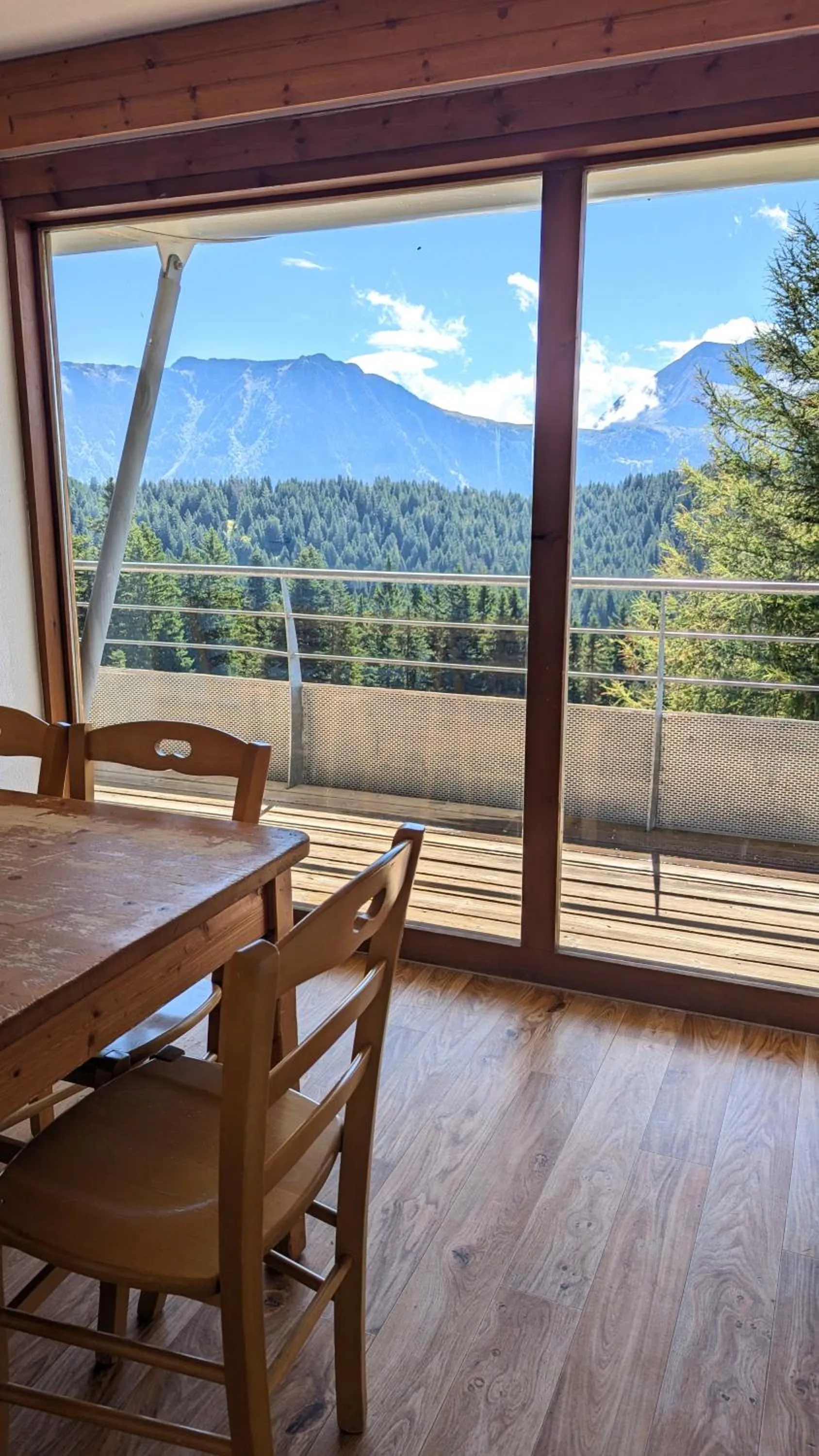 Balcony/Terrace in Résidence Les Villages du Bachat