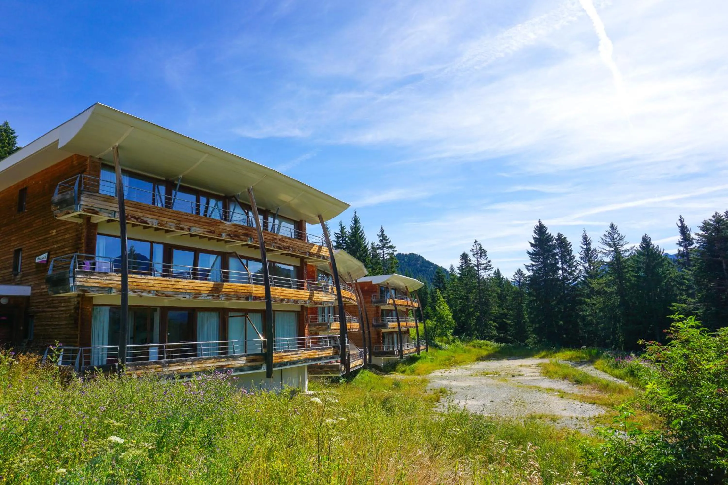 Garden in Résidence Les Villages du Bachat