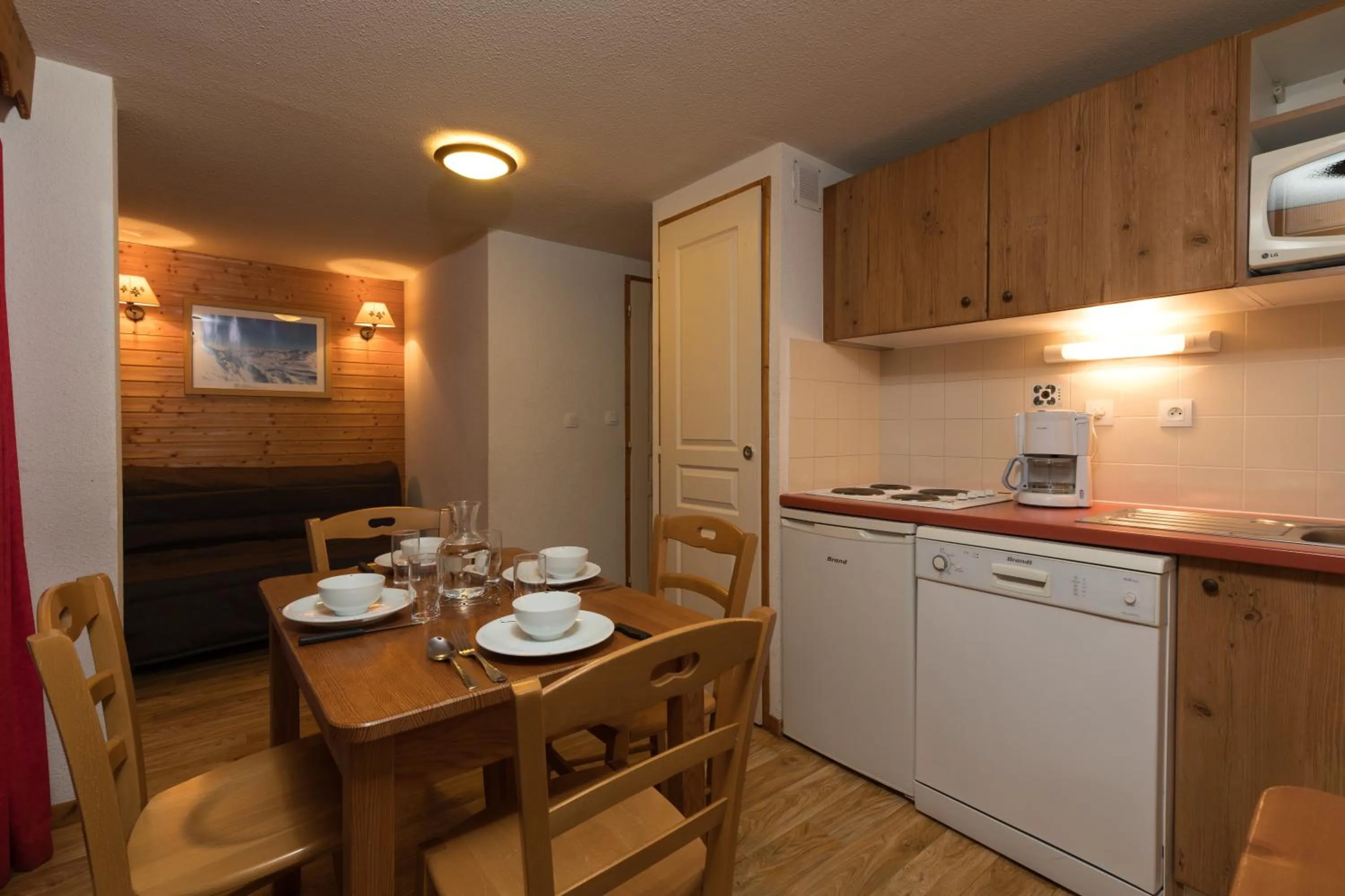 Coffee/tea facilities in Résidence Les Villages du Bachat