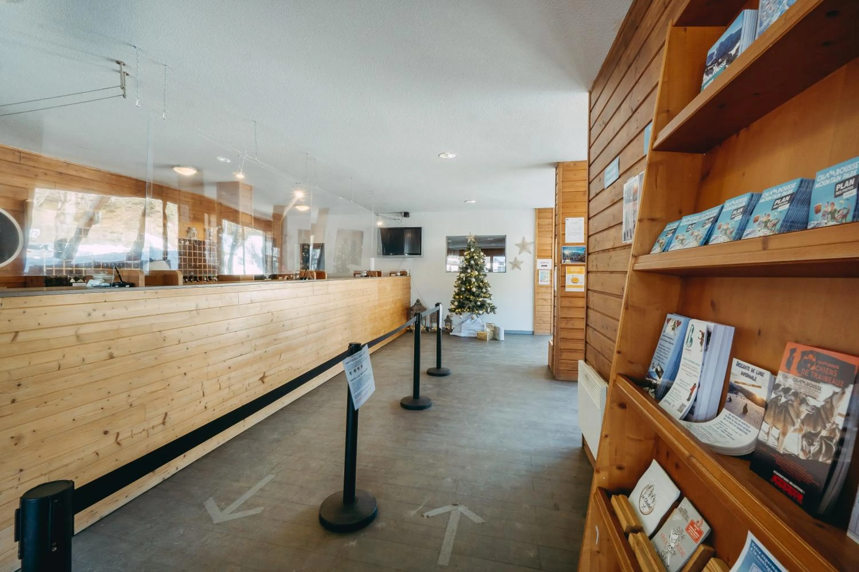 Lobby or reception in Résidence Les Villages du Bachat