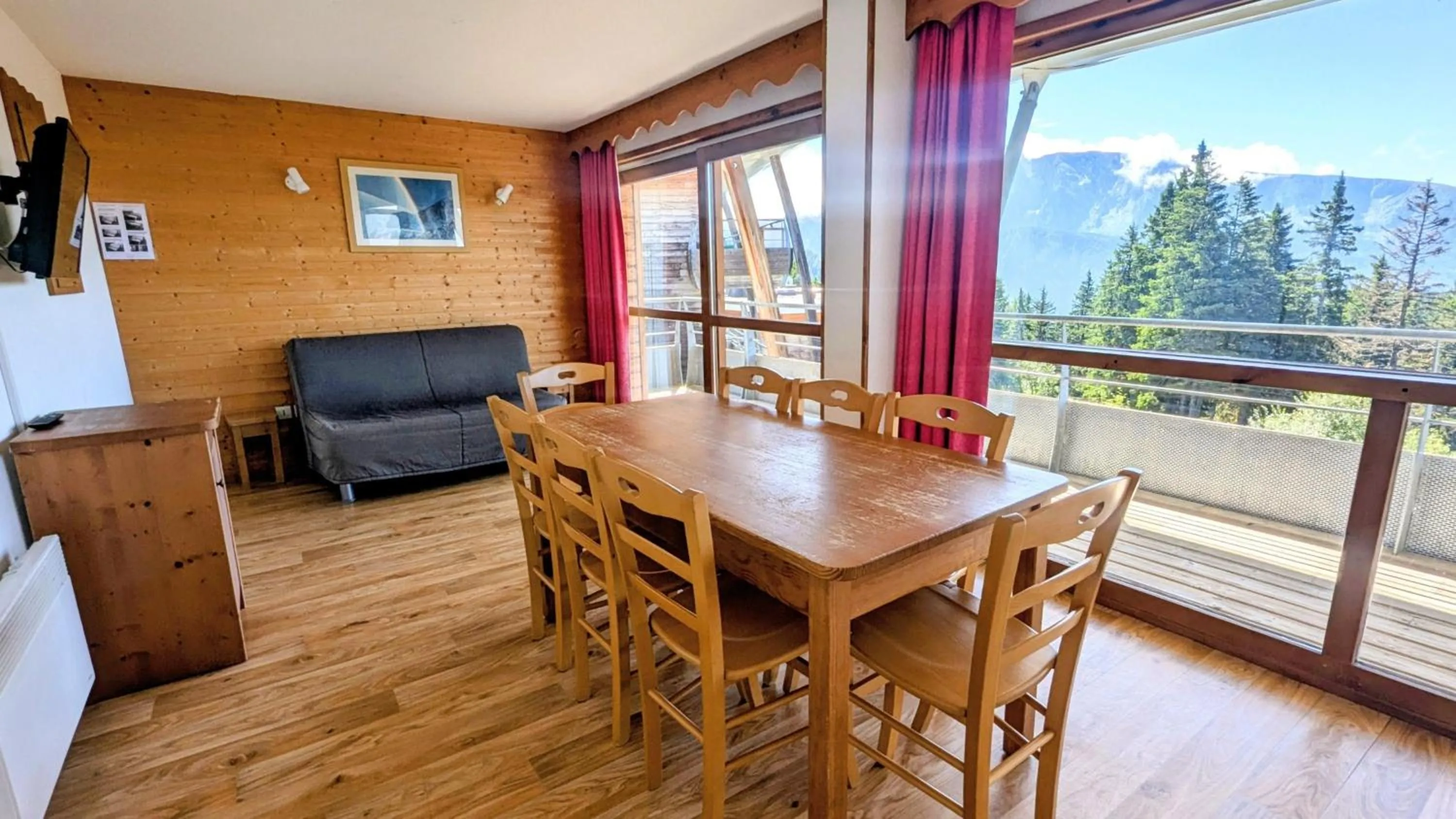 Living room in Résidence Les Villages du Bachat