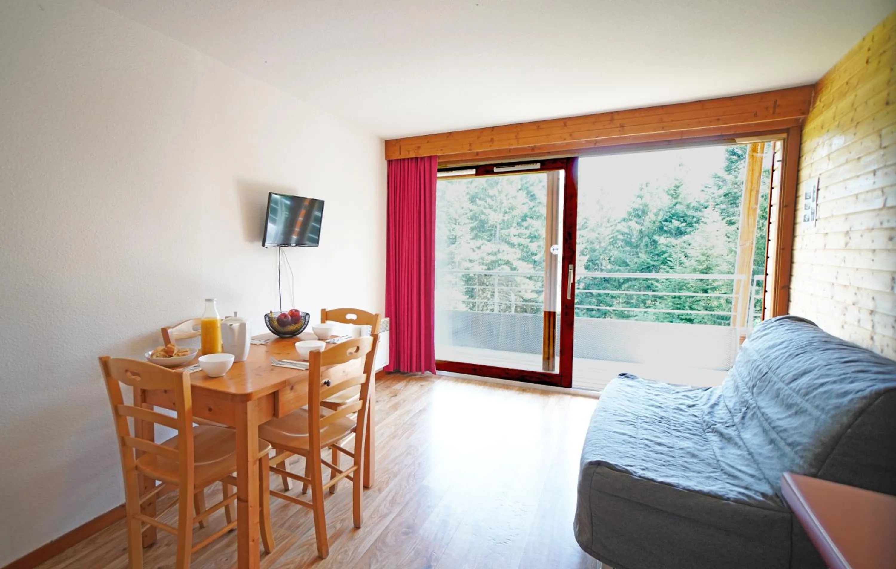 Living room in Résidence Les Villages du Bachat