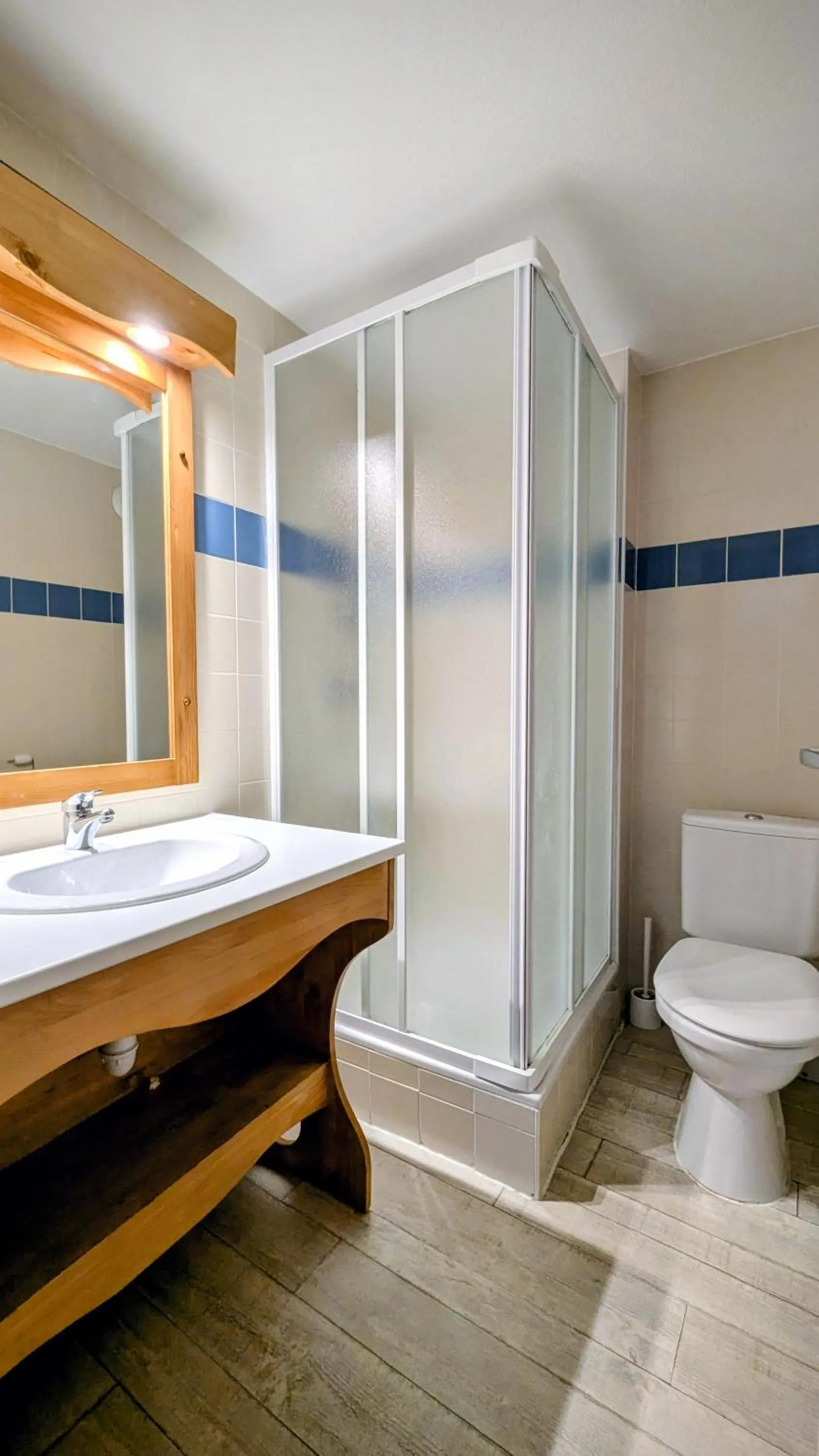 Shower in Résidence Les Villages du Bachat