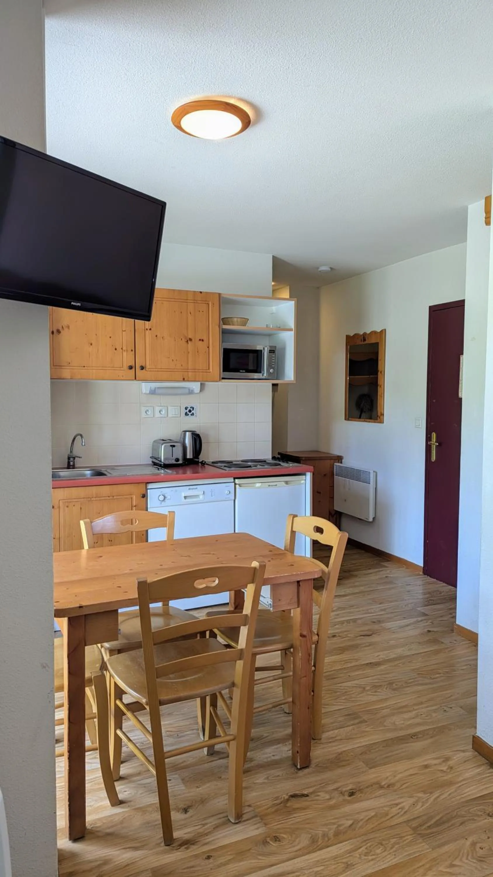 Kitchen or kitchenette in Résidence Les Villages du Bachat