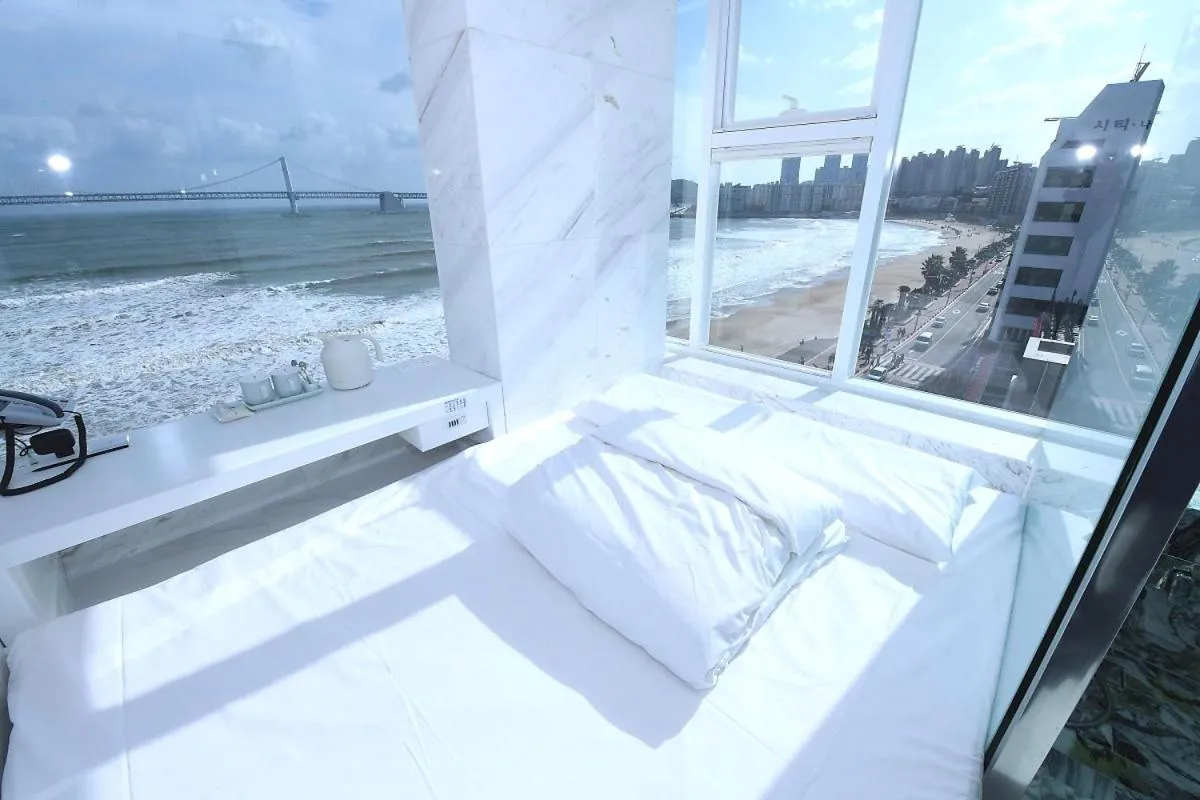 Bed in Gwanganli Hotel 1