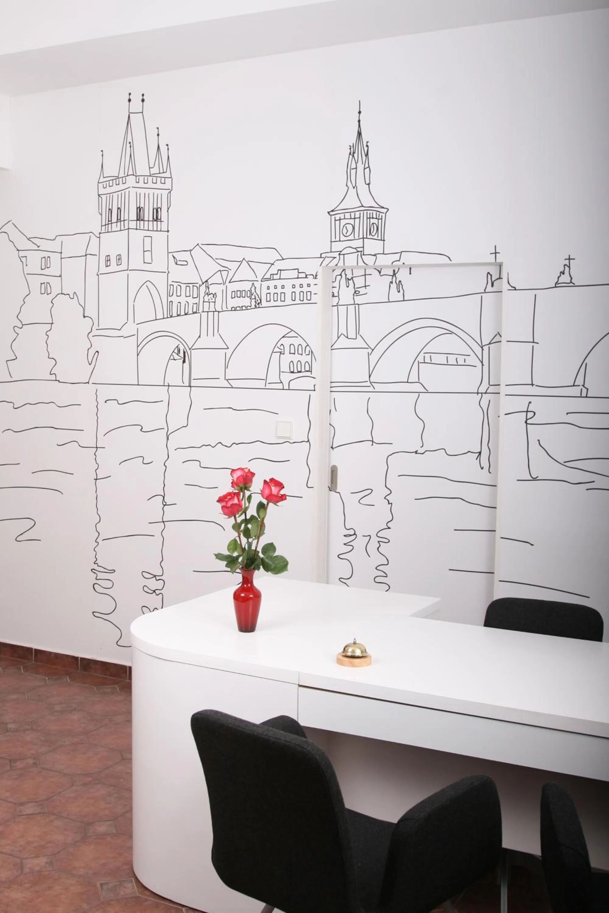 Lobby or reception in Aaron