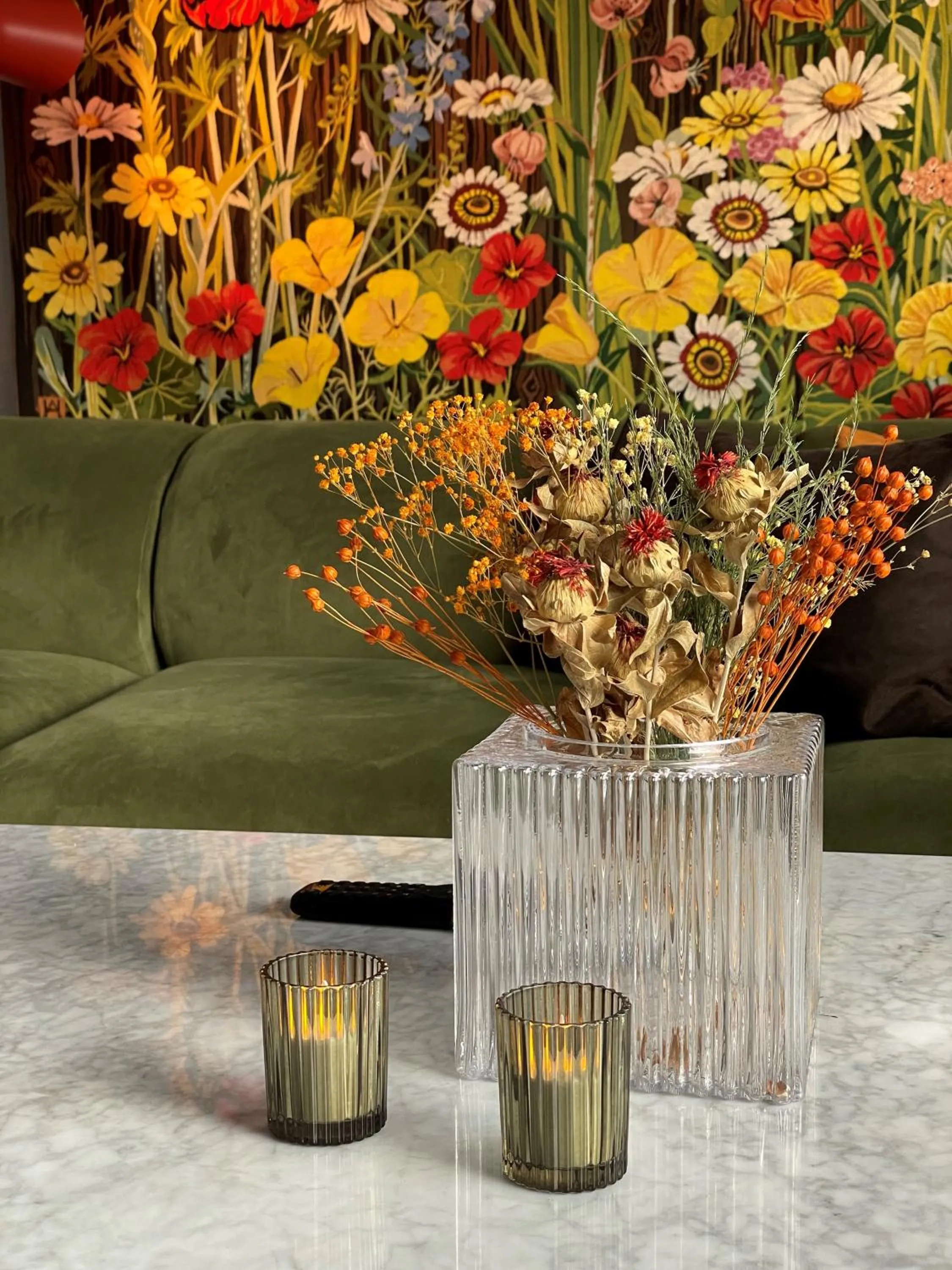 Communal lounge/ TV room in Hotell Villa Långbers