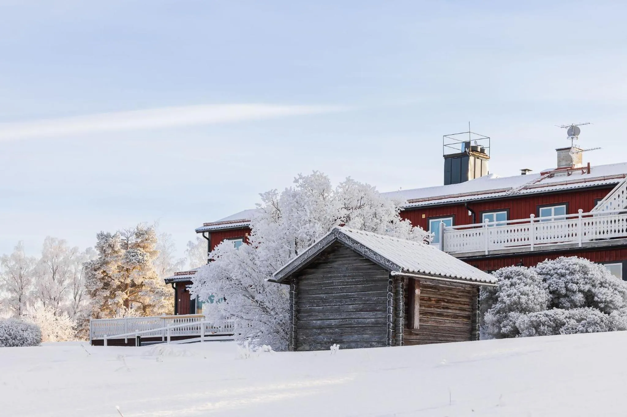 Property building in Hotell Villa Långbers