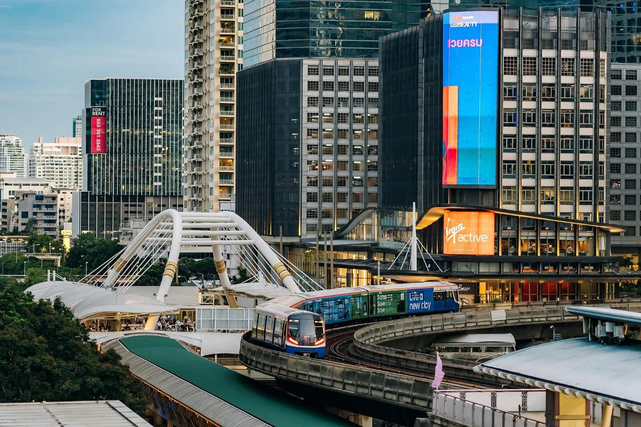 View (from property/room) in Haven't Met Bangkok Silom by Cross Collection