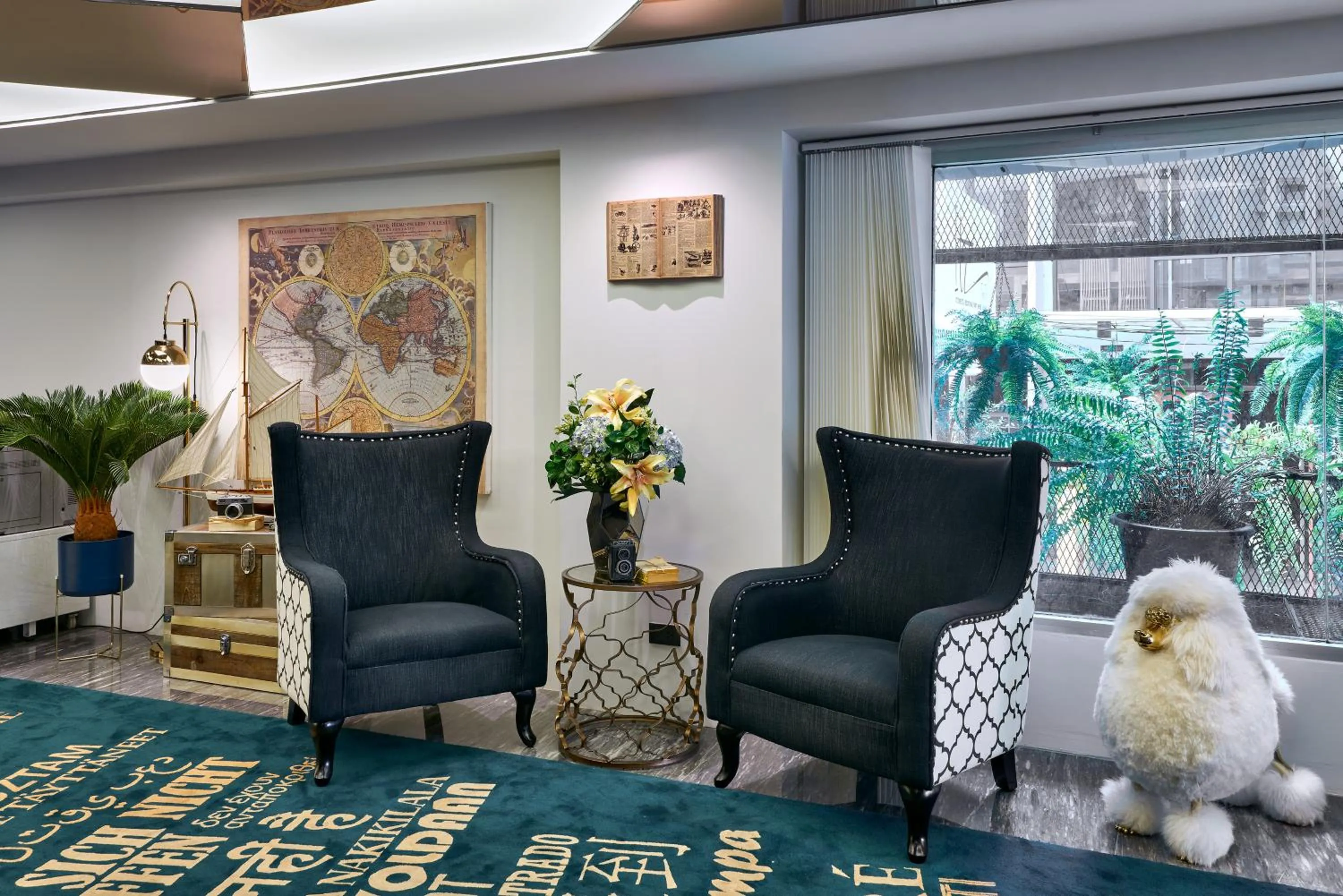 Lobby or reception, Seating Area in Haven't Met Bangkok Silom by Cross Collection