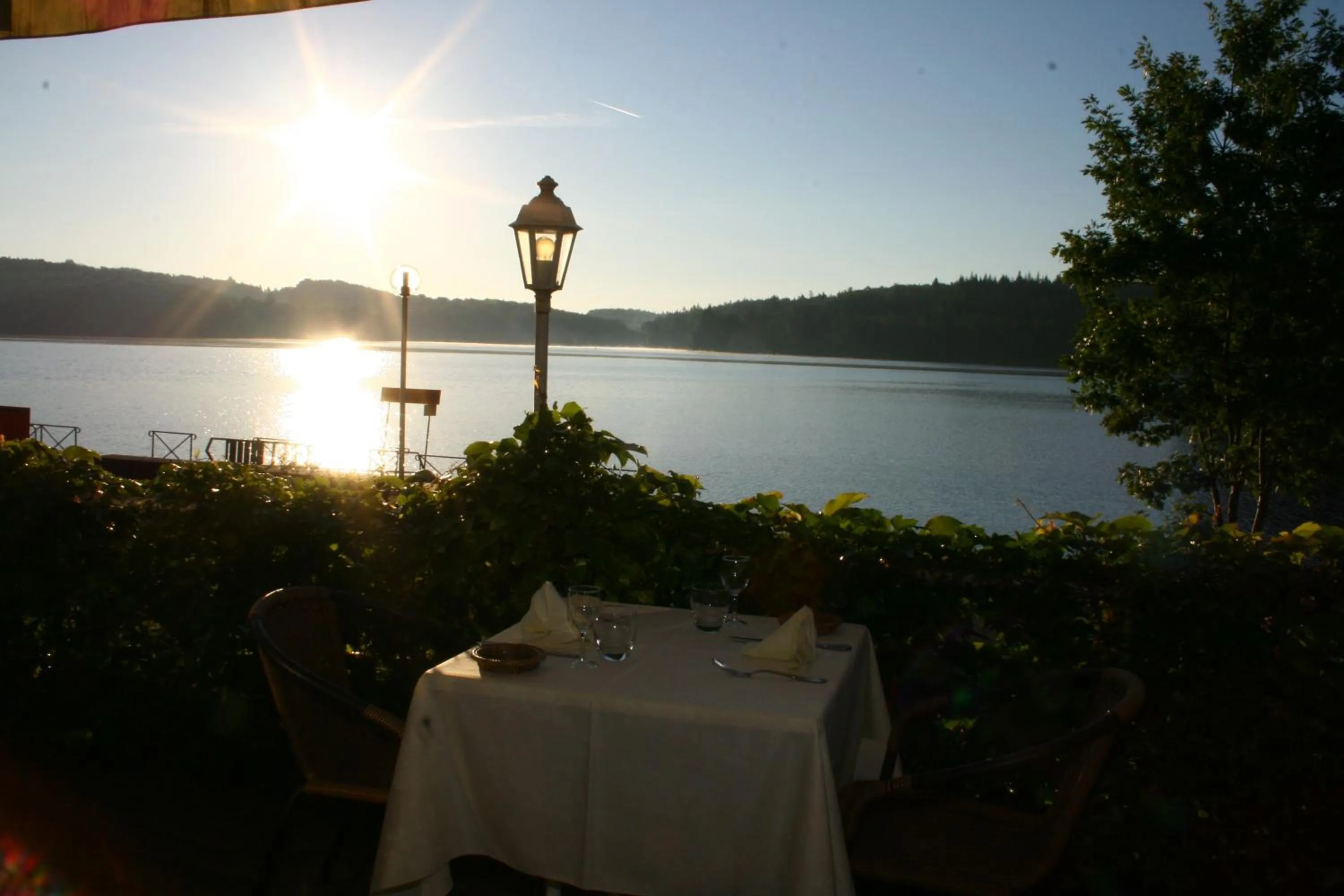 Facade/entrance in Logis Hotel du Lac