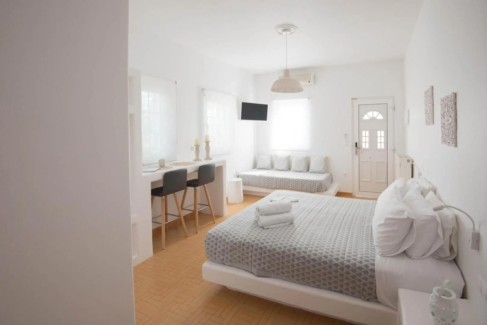 Bed in Eleana Studios