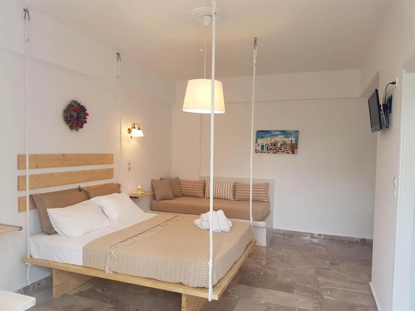 Bed in Eleana Studios