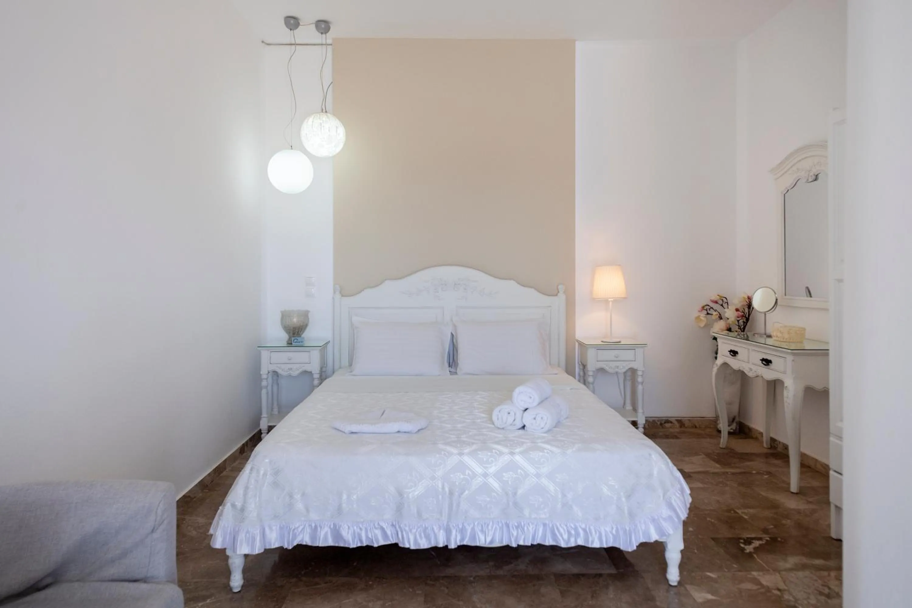 Bed in Eleana Studios