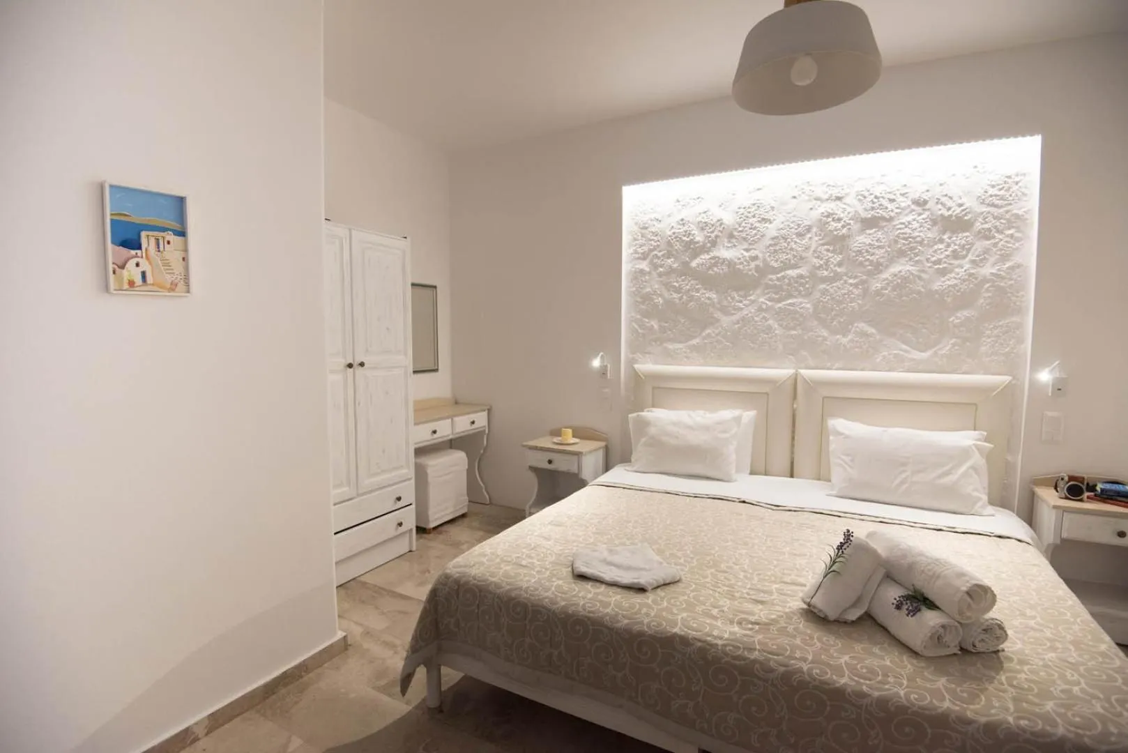 Bed in Eleana Studios