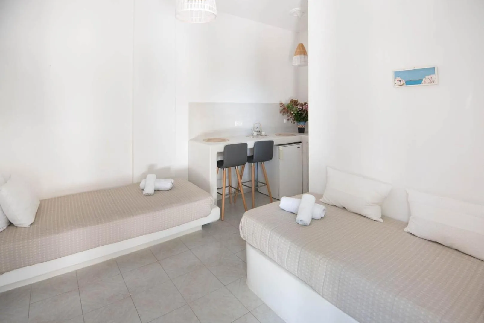 Bed in Eleana Studios