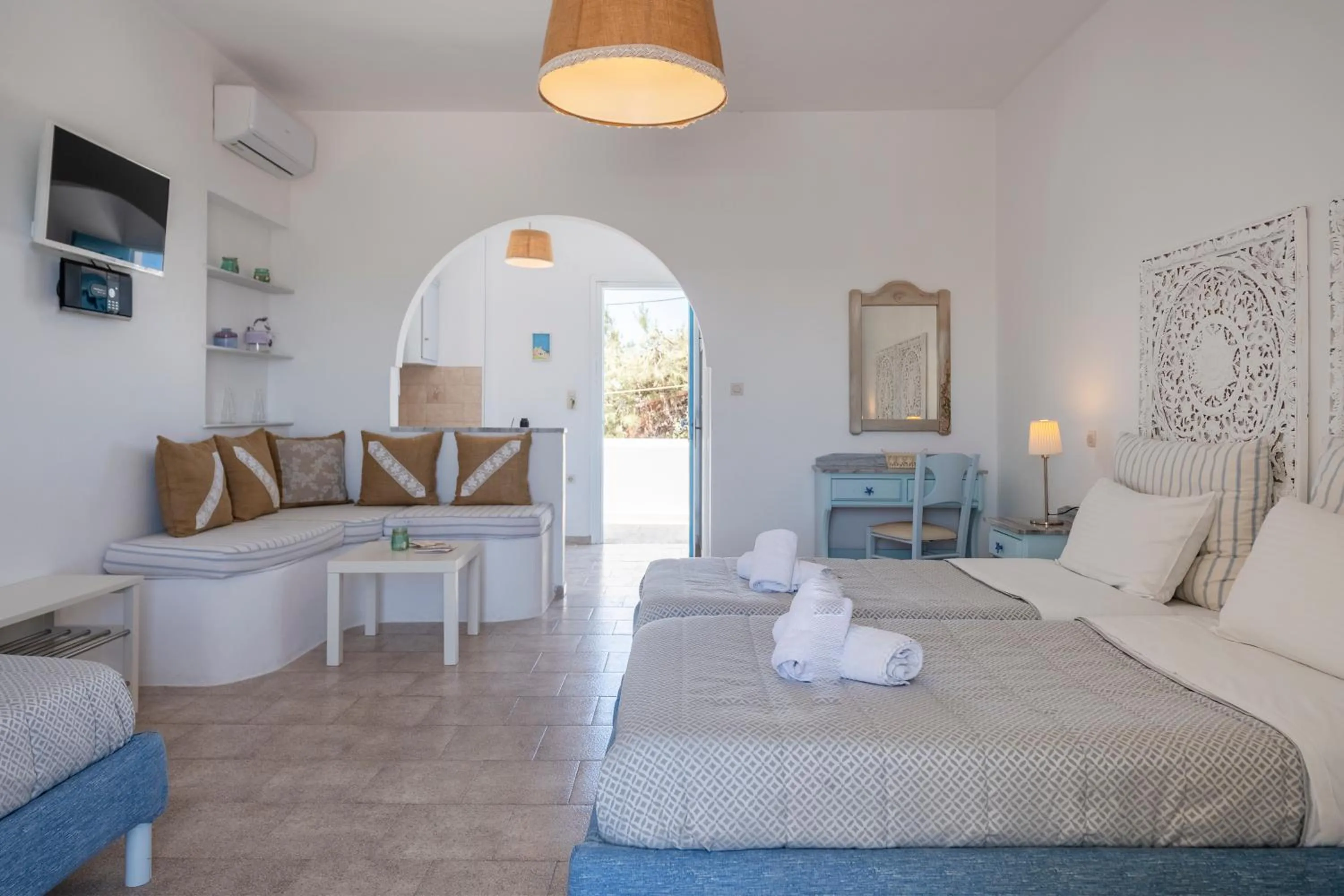 Bed in Eleana Studios