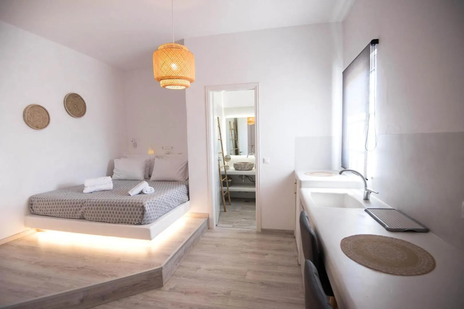 Bed in Eleana Studios