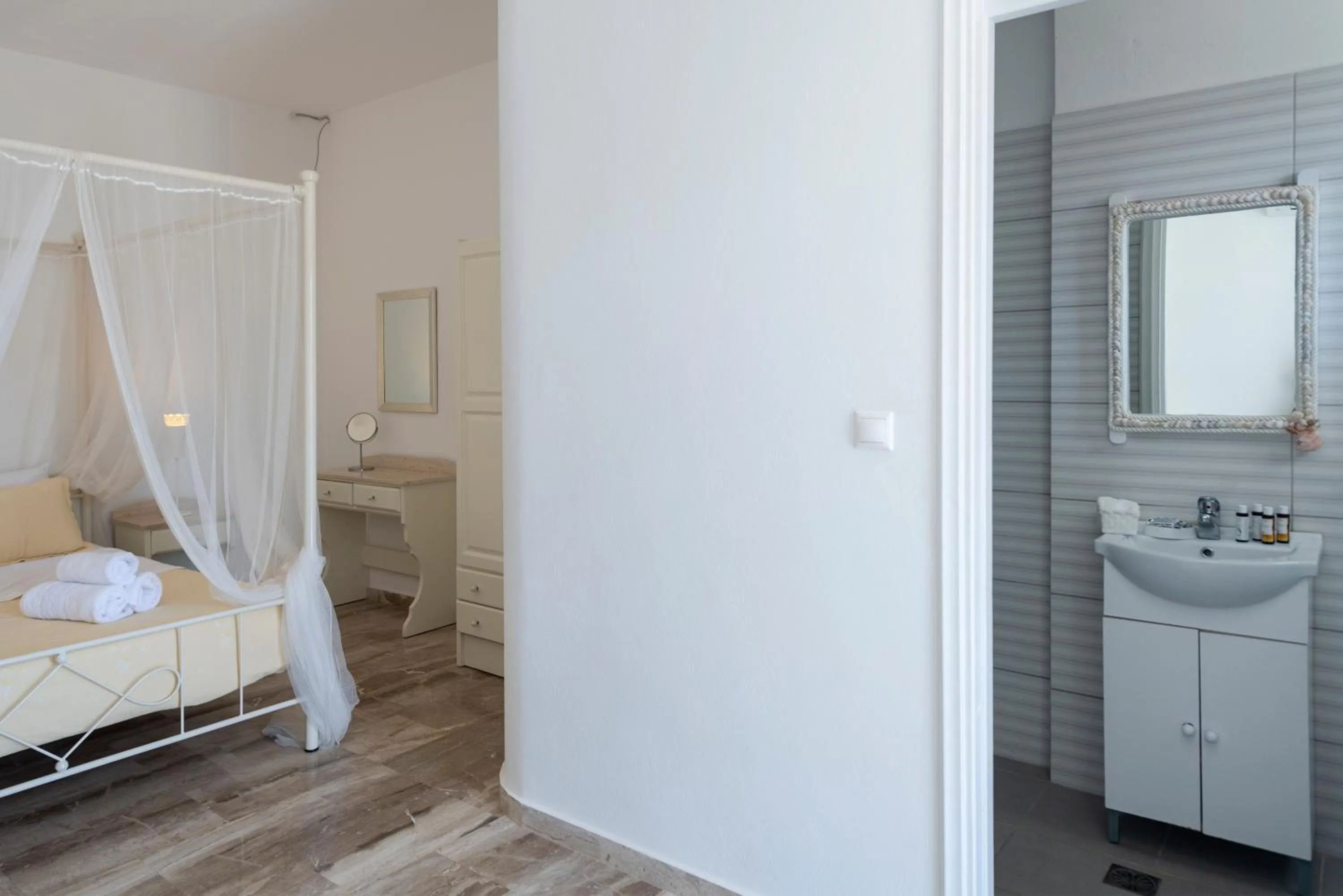 Bed in Eleana Studios