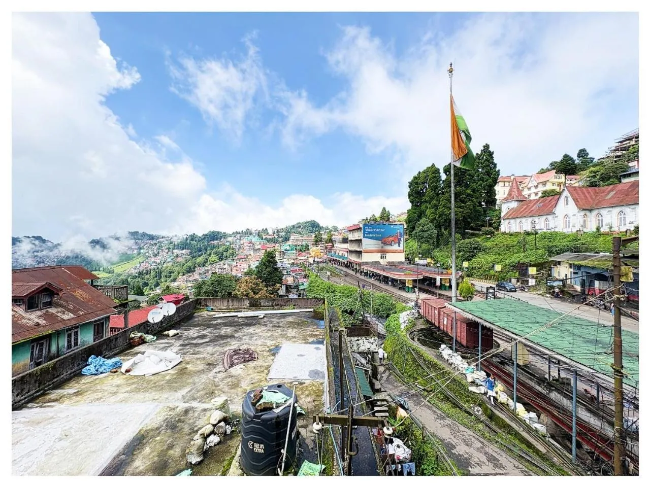 Mountain view in Hotel Zambala Retreat & Spa Darjeeling