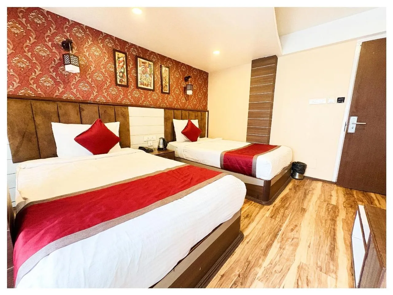 Bedroom, Bed in Hotel Zambala Retreat & Spa Darjeeling