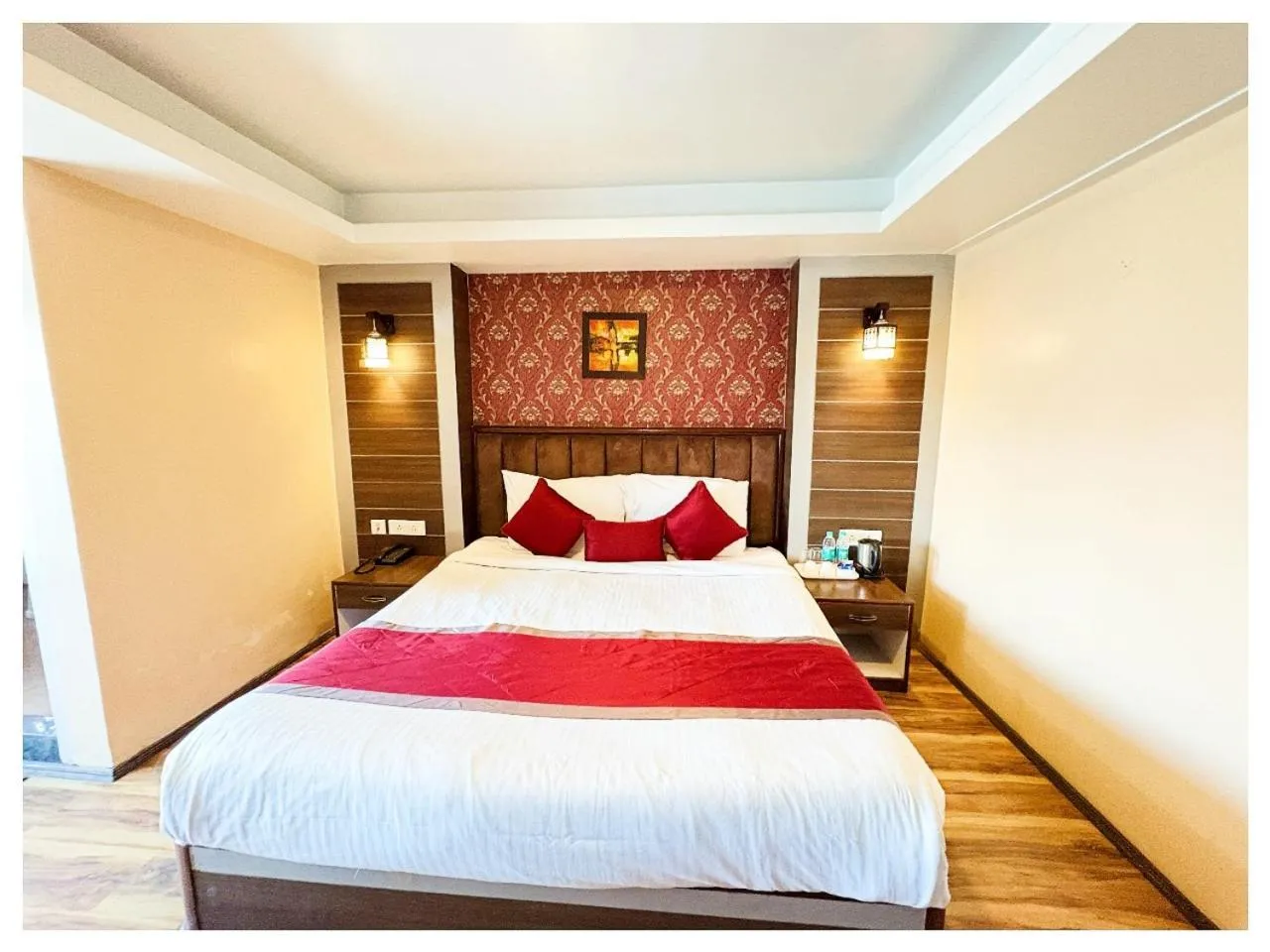 Bedroom, Bed in Hotel Zambala Retreat & Spa Darjeeling