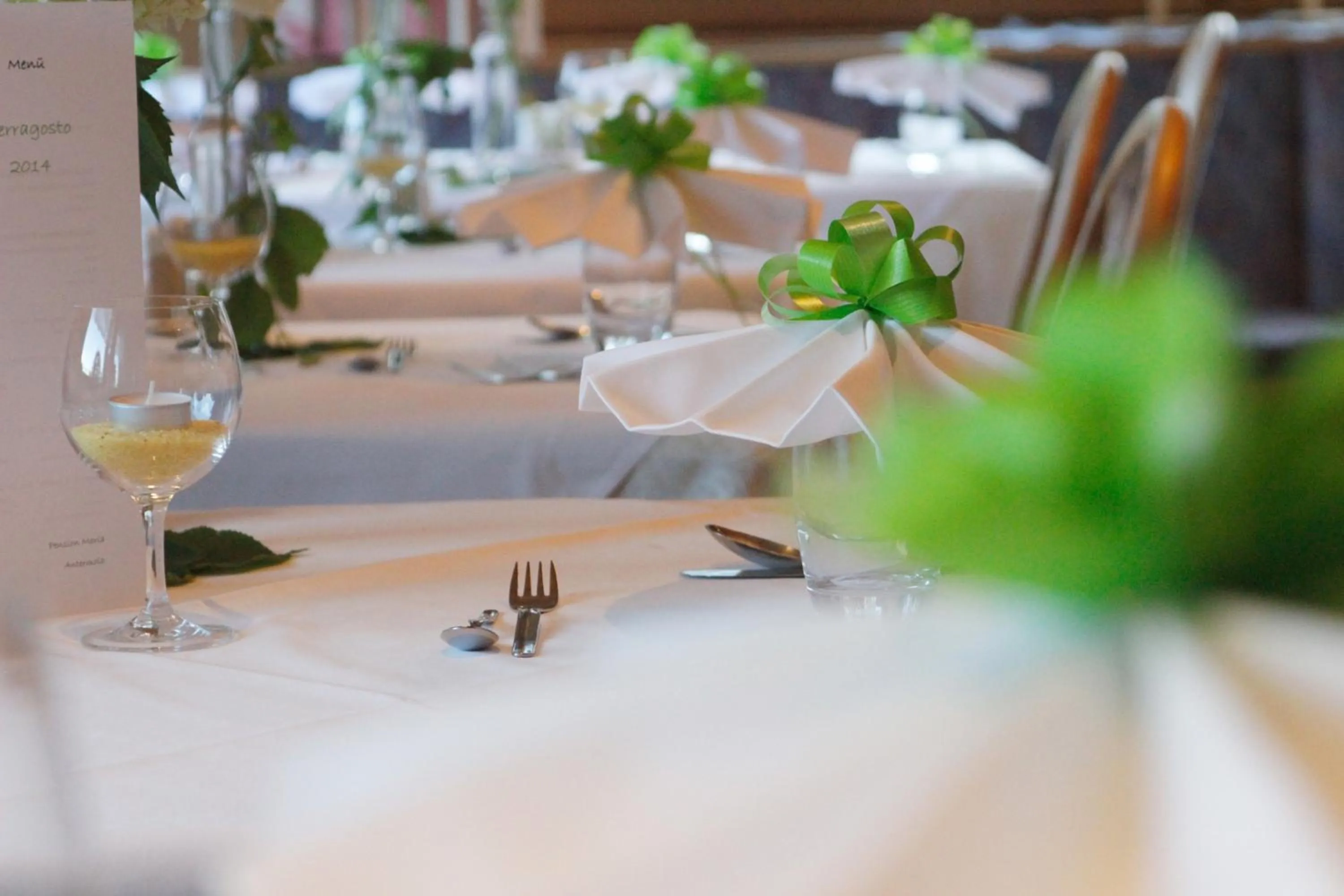 Food and drinks in Pension Maria