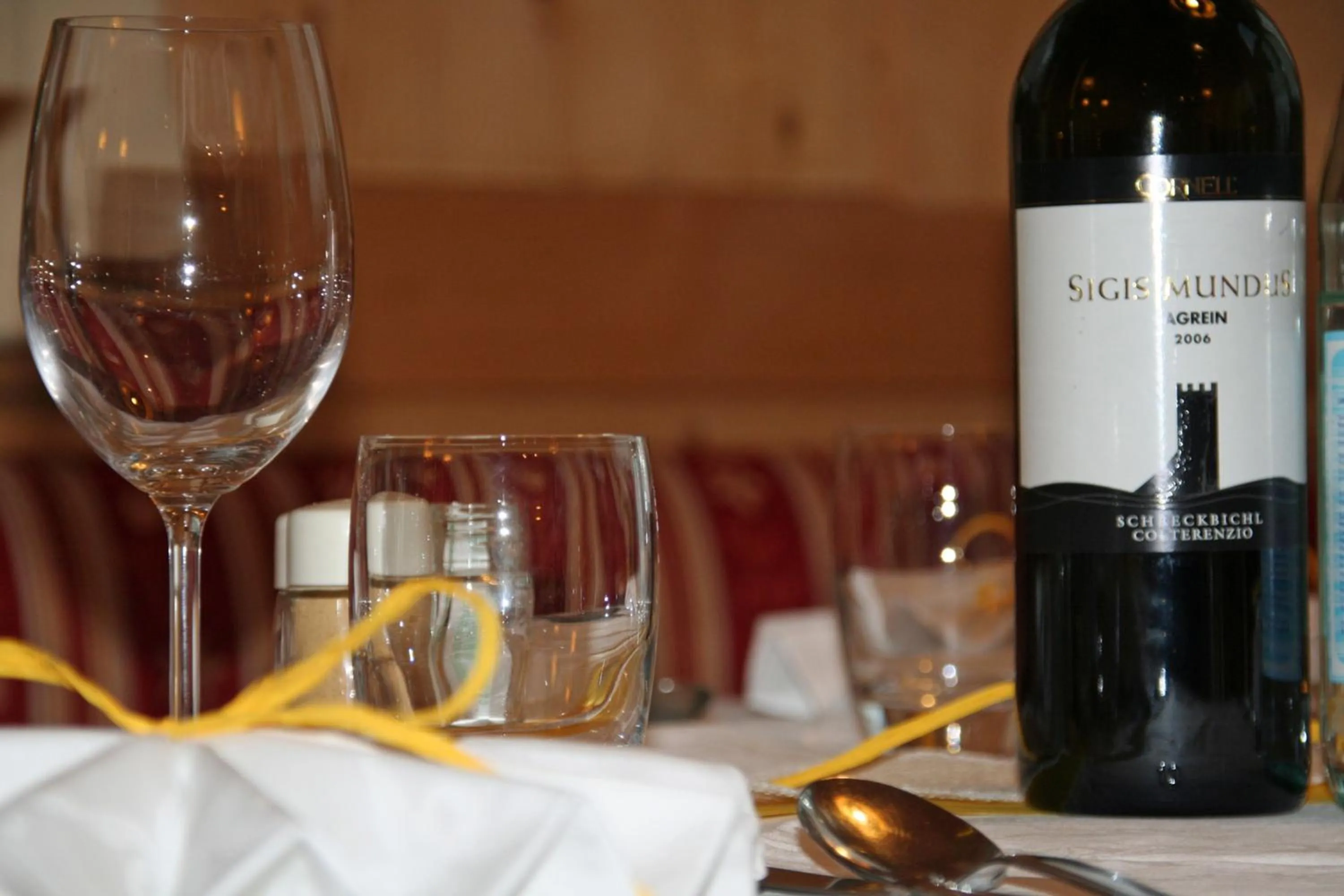 Food and drinks in Pension Maria